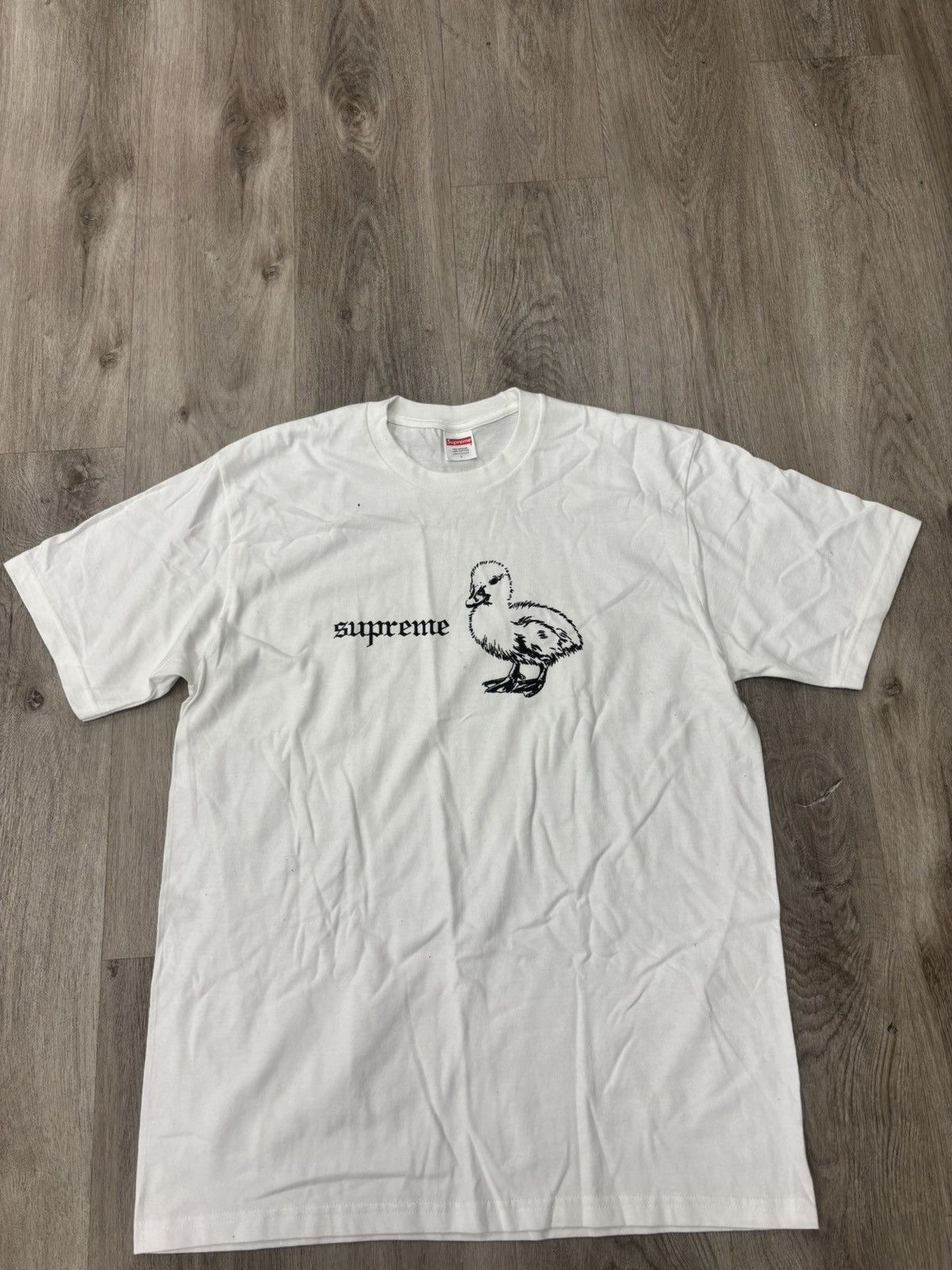 Supreme Supreme Duck Tee White SS26 Large Brand New In Hand Size US L / EU 52-54 / 3 - 2 Thumbnail