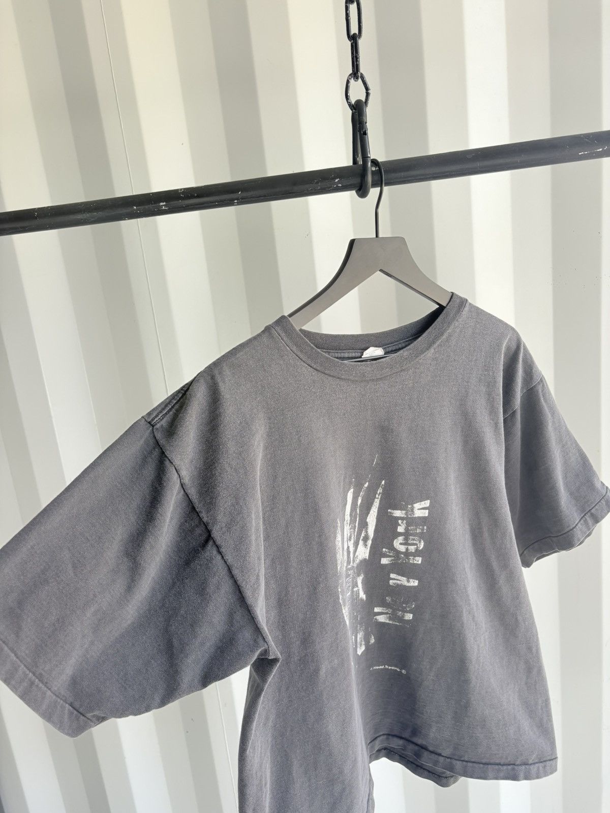 Vintage Vintage New York Shirt Faded Distressed GRUNGE Size US XL / EU 56 / 4 - 3 Thumbnail
