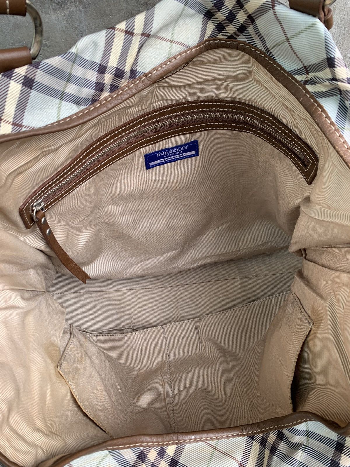 Burberry Nova Plaid Shoulder Bag Size ONE SIZE - 9 Thumbnail