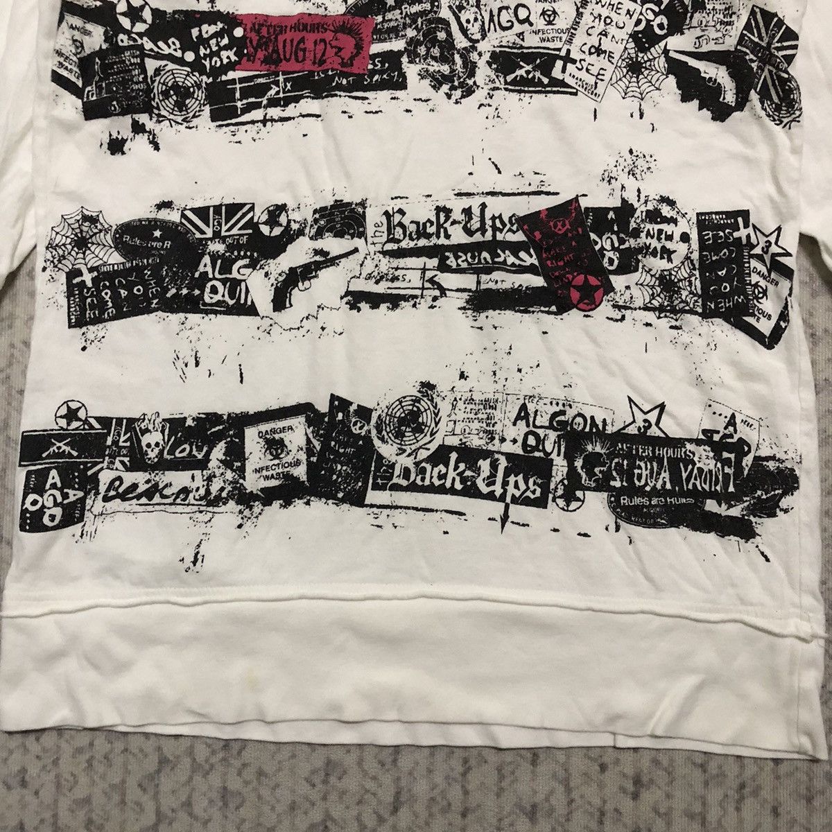 If Six Was Nine Rare Algonquins Punk Seditionaries Anarchy Tees Size US XS / EU 42 / 0 - 4 Thumbnail