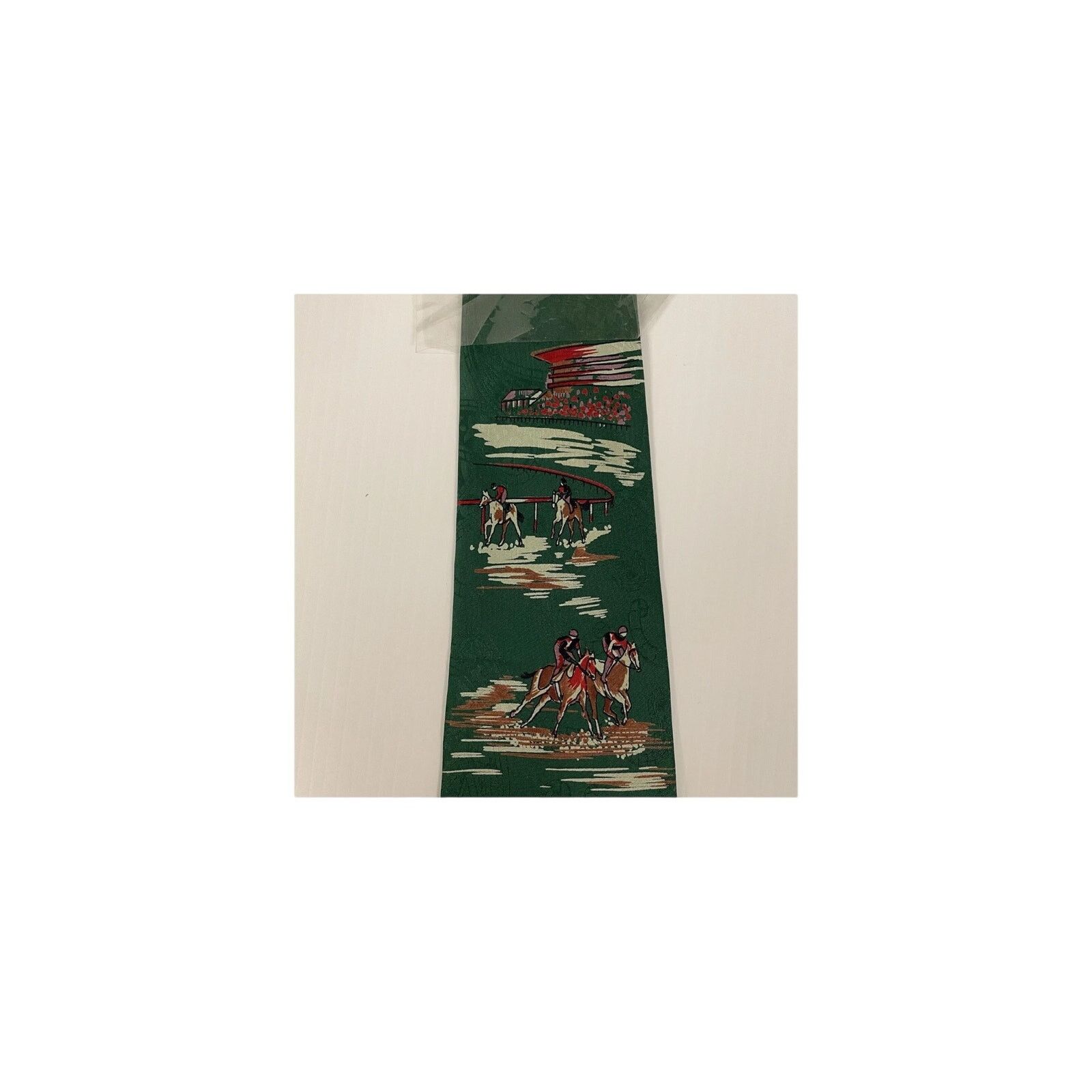 Robert Talbott ROBERT TALBOTT for The Hound Vintage Horse Race Derby Tie Size ONE SIZE - 1 Thumbnail