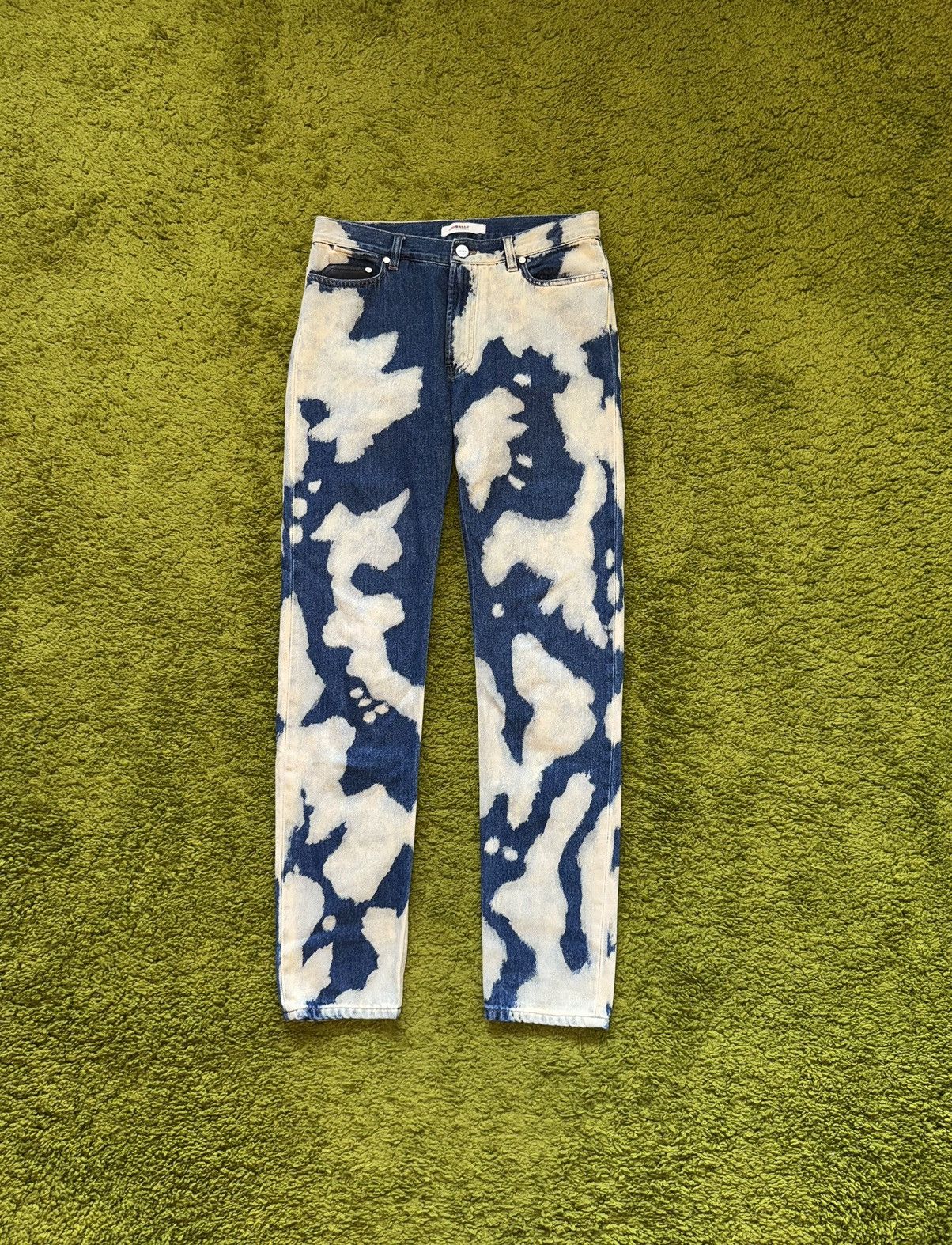 Bally × Designer Bally luxury tie dye jeans denim Size US 32 / EU 48 - 1 Thumbnail