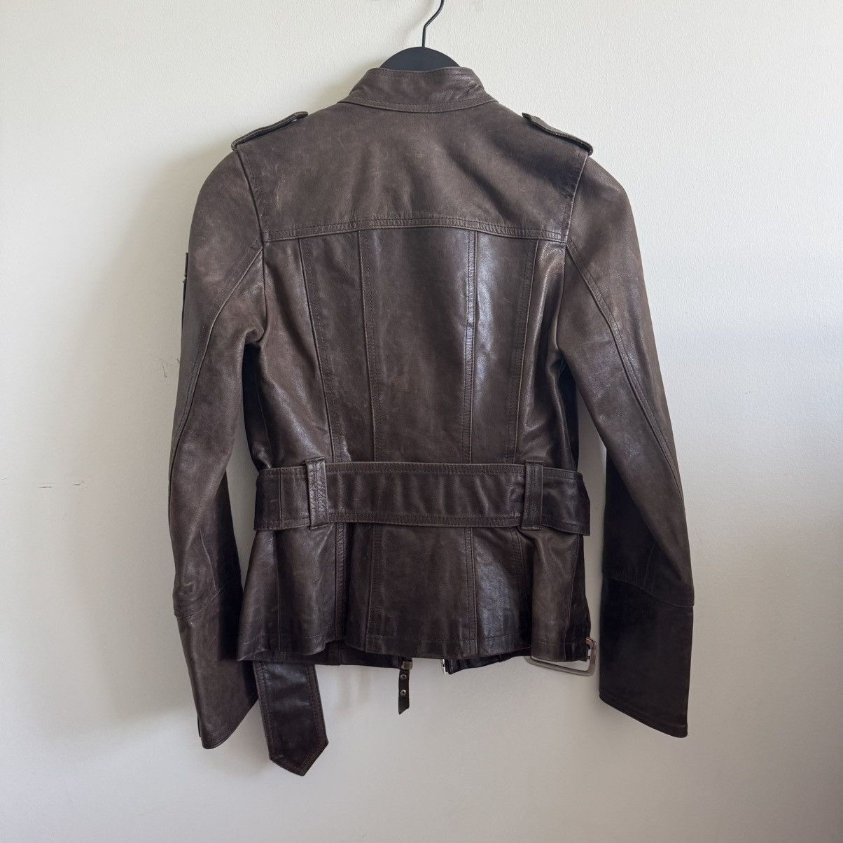 Casablanca × Vintage SAMPLE Leather Jacket Size S / US 4 / IT 40 - 2 Thumbnail