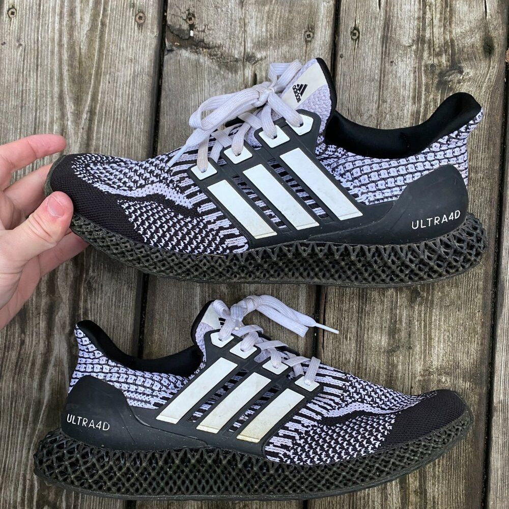 Adidas 2020 Adidas Ultra 4D Cookies and Cream Ultraboost Size 10.5 Size US 10.5 / EU 43-44 - 3 Thumbnail