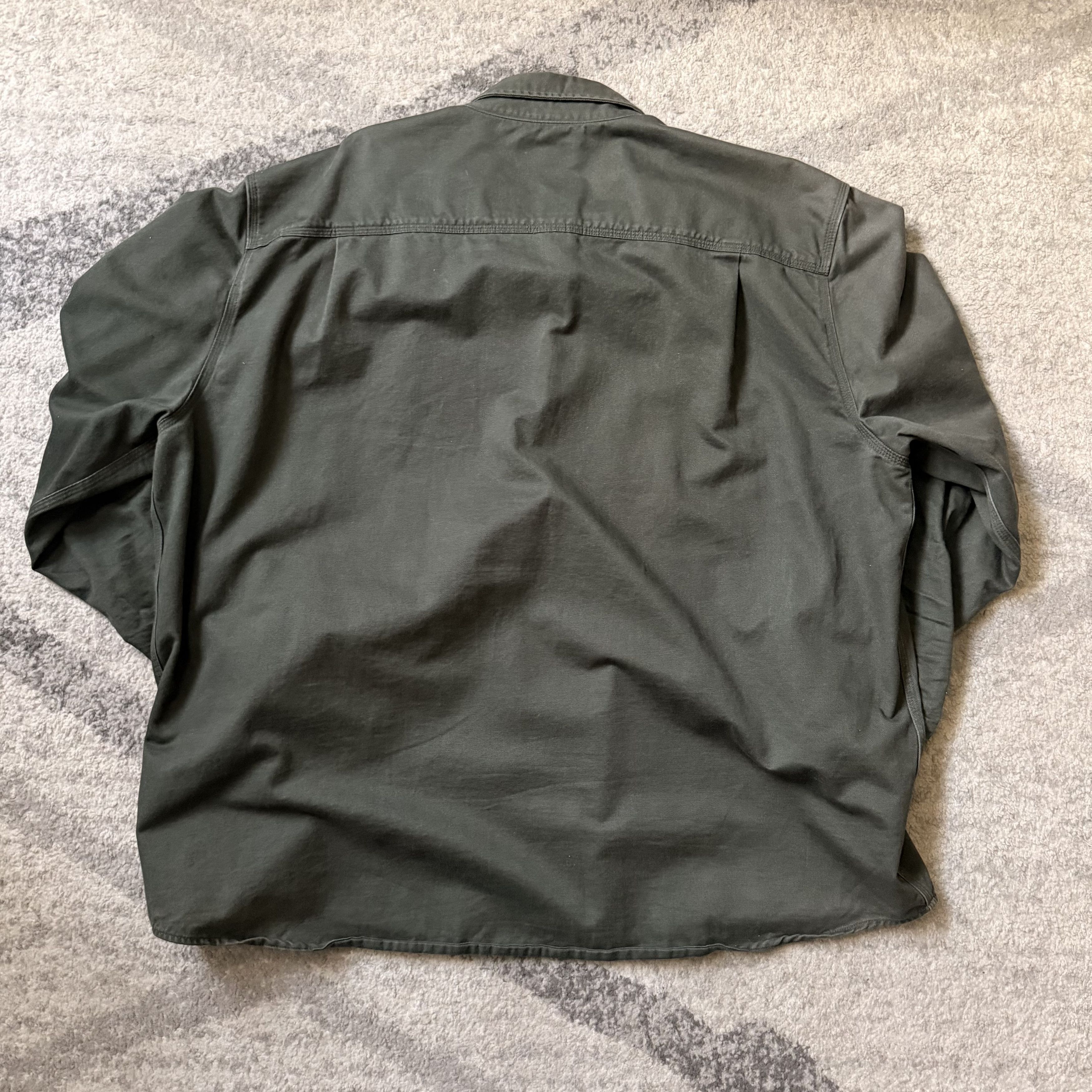 Carhartt Green Carharrt Work Shirt Size US XXL / EU 58 / 5 - 3 Thumbnail