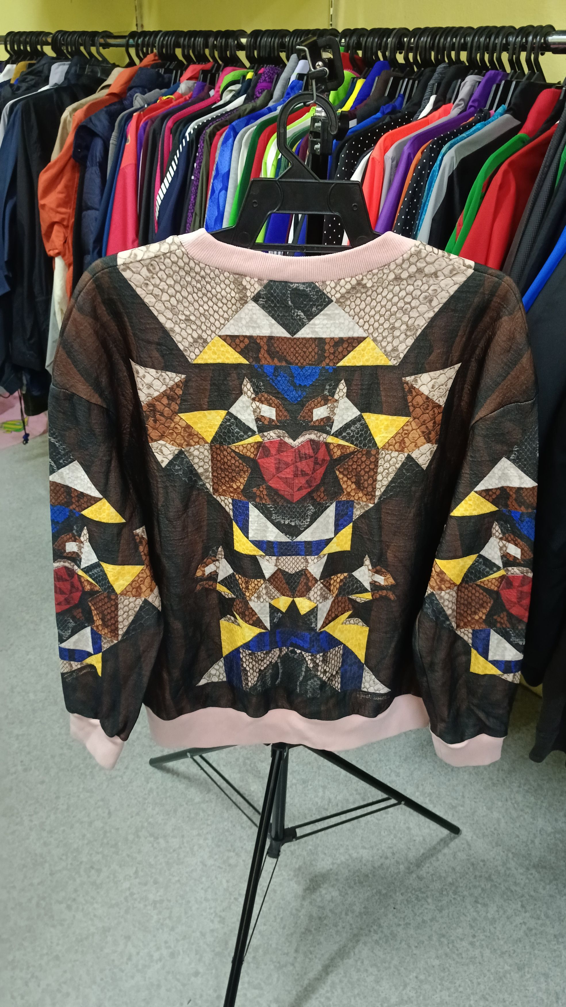 Just Cavalli × Vintage Rare Vintage Just Cavalli Sweater Size L / US 10 / IT 46 - 2 Thumbnail