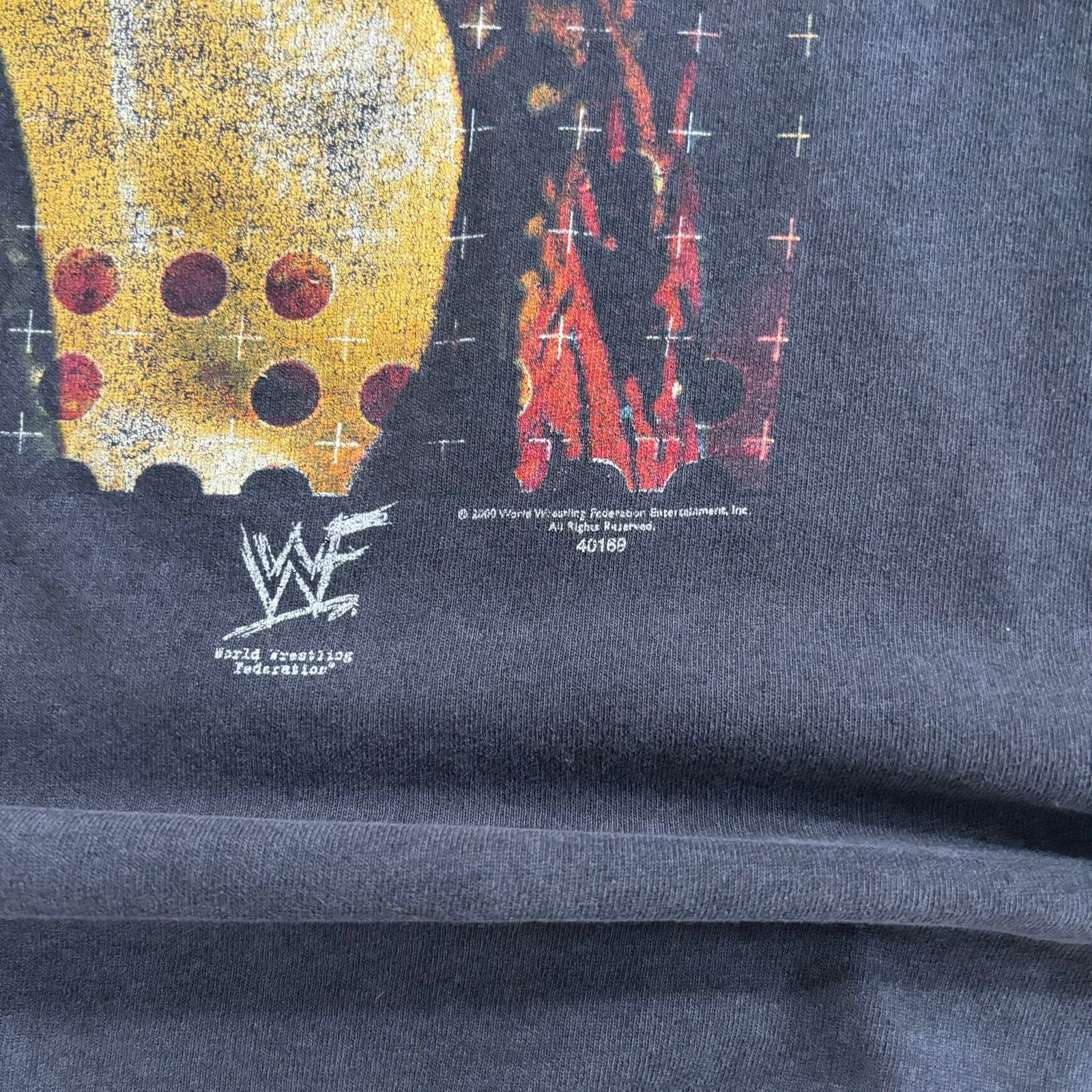 AAA Vintage 2000 WWF WWE The Rock “Great One” Wrestling Shirt Size US XL / EU 56 / 4 - 3 Thumbnail