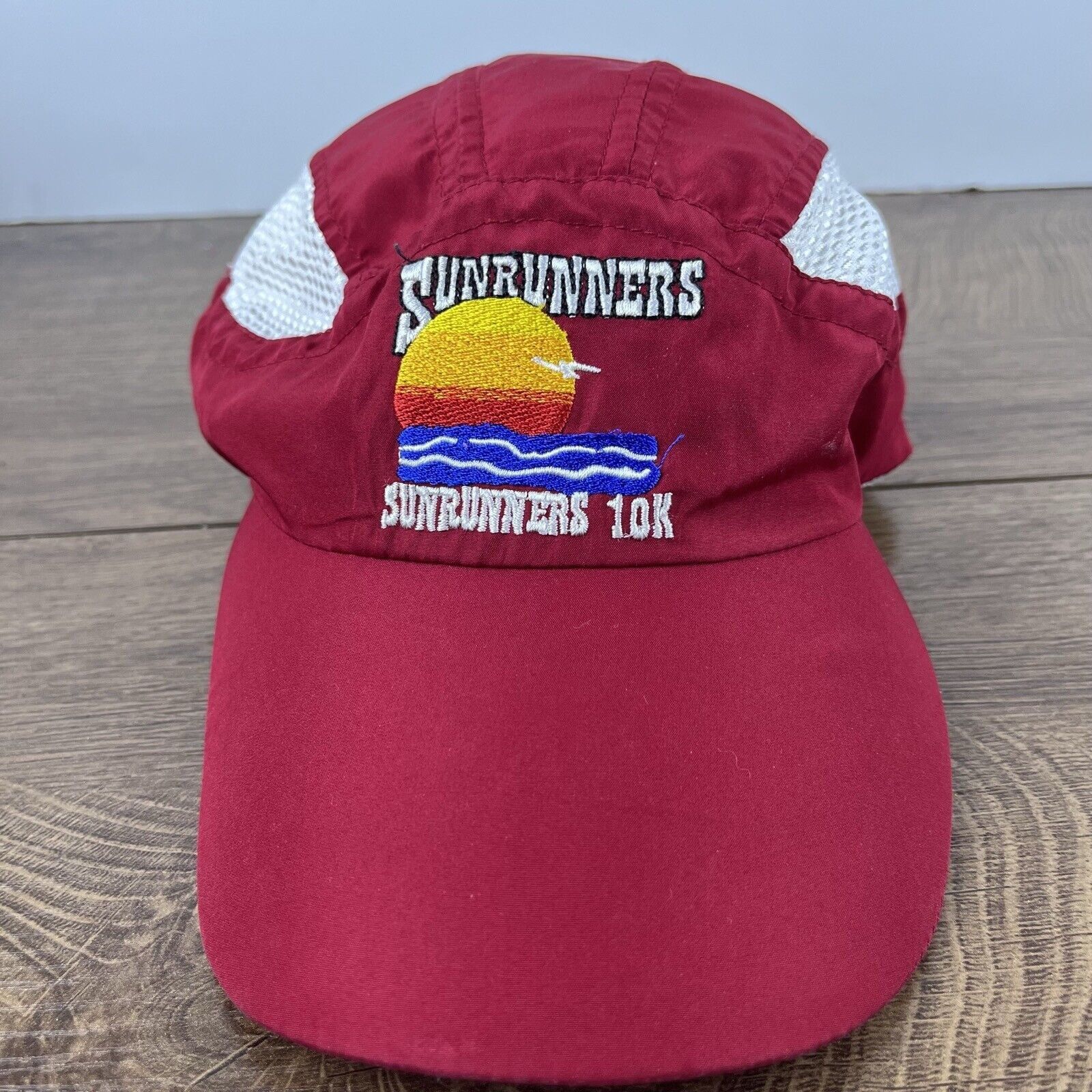 Other Sunrunners 10K Hat Red Cap Adjustable Hat Red Adult Fit Hat Size ONE SIZE - 3 Thumbnail