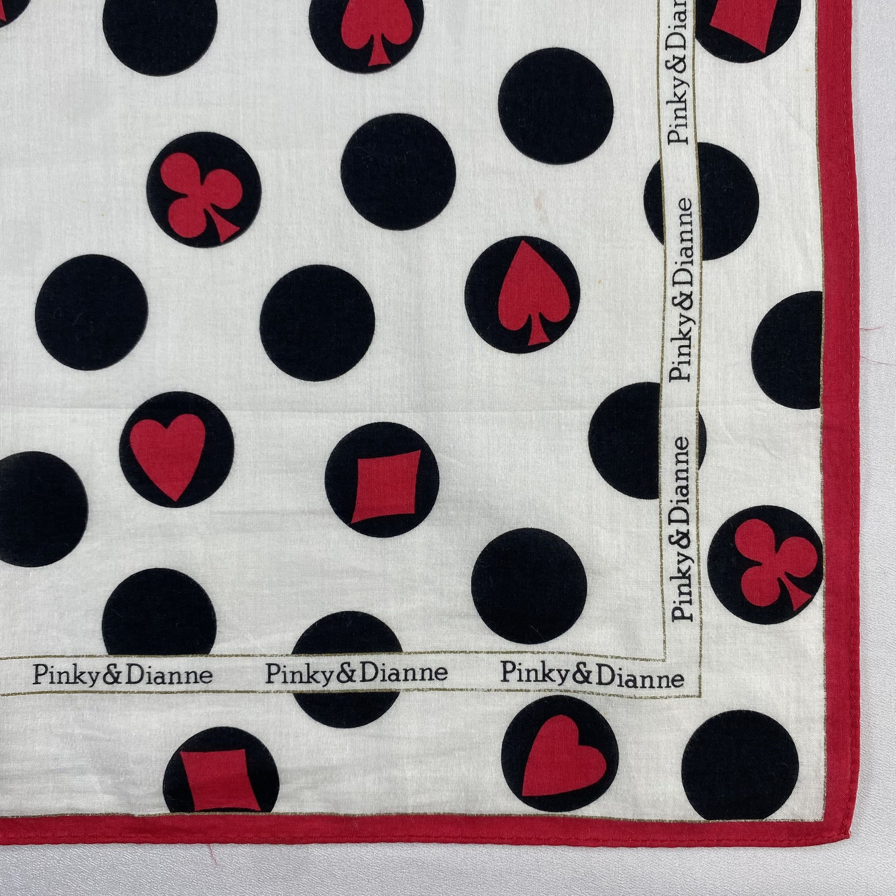 Vintage Pinky & Dianne Neckerchief / Bandana / Handkerchief-P922 Size ONE SIZE - 3 Thumbnail