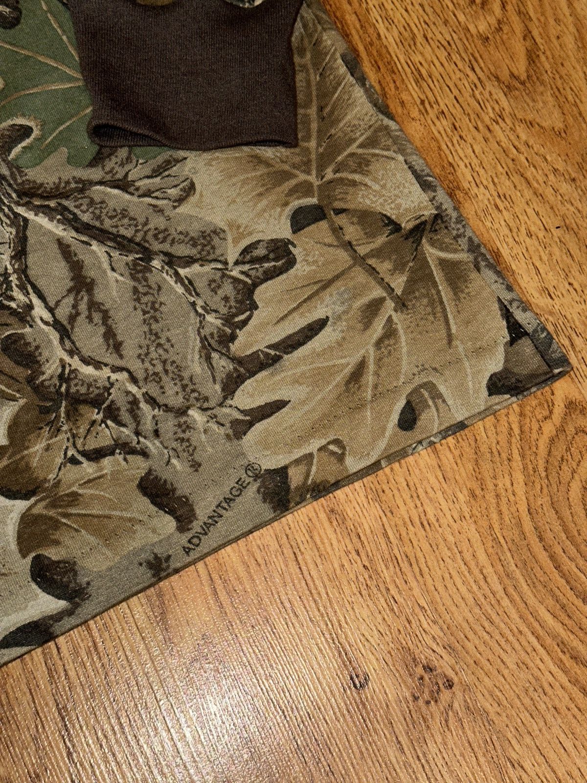 Realtree Vtg 80s 90s ADVANTAGE Tree Leaf Camo Pocket Tee Long Sleeve Size US XL / EU 56 / 4 - 2 Thumbnail
