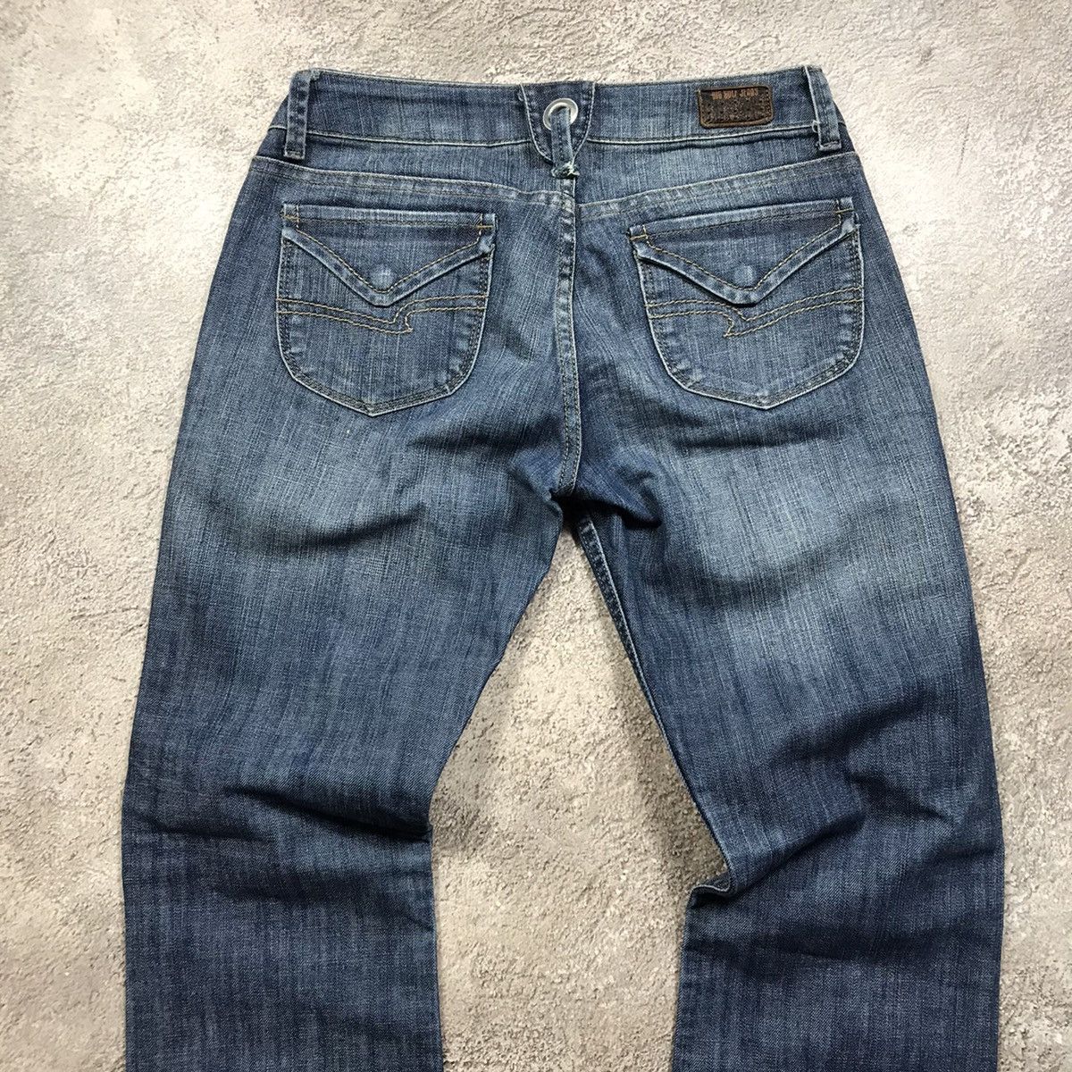 Japanese Brand vintage Faded Jeans japan distressed denim spring pants 90s Size 28" / US 6 / IT 42 - 5 Thumbnail