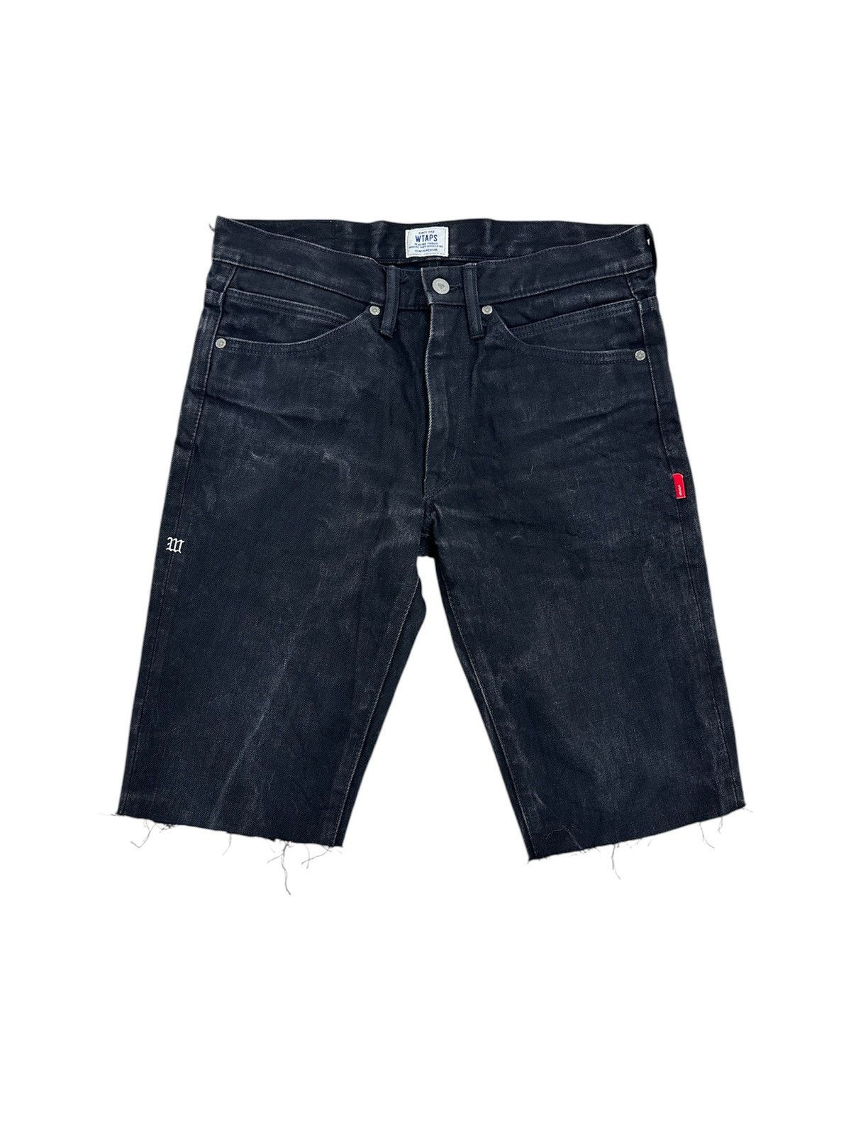 Wtaps Wtaps Denim short Pants Destressted Design Size US 32 / EU 48 - 1 Thumbnail