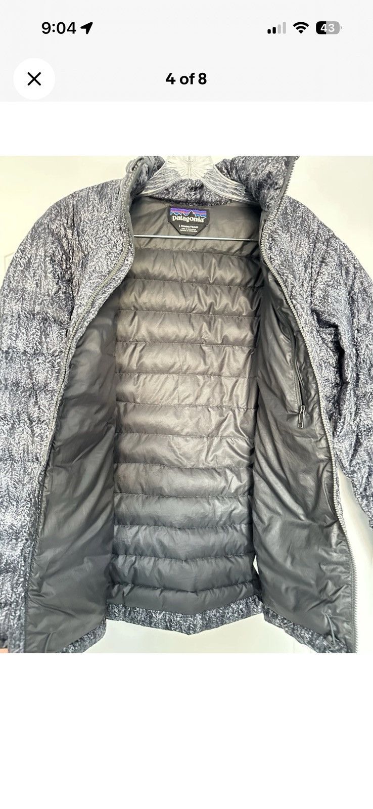 Patagonia Patagonia Women’s Down Puffer Jacket Terrain Green Size L Size L / US 10 / IT 46 - 4 Thumbnail