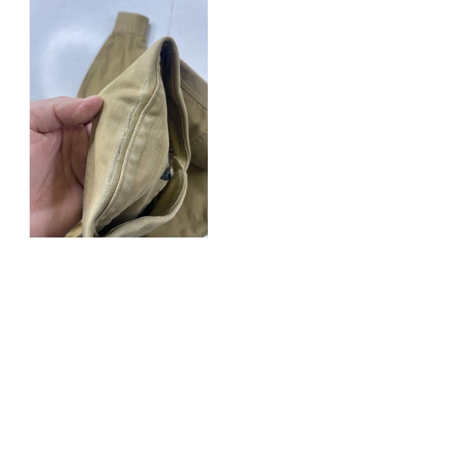 J.Crew VINTAGE J.CREW Oarsman Shirt Mens M Long Sleeve Twill Button Up USA Size US M / EU 48-50 / 2 - 9 Thumbnail