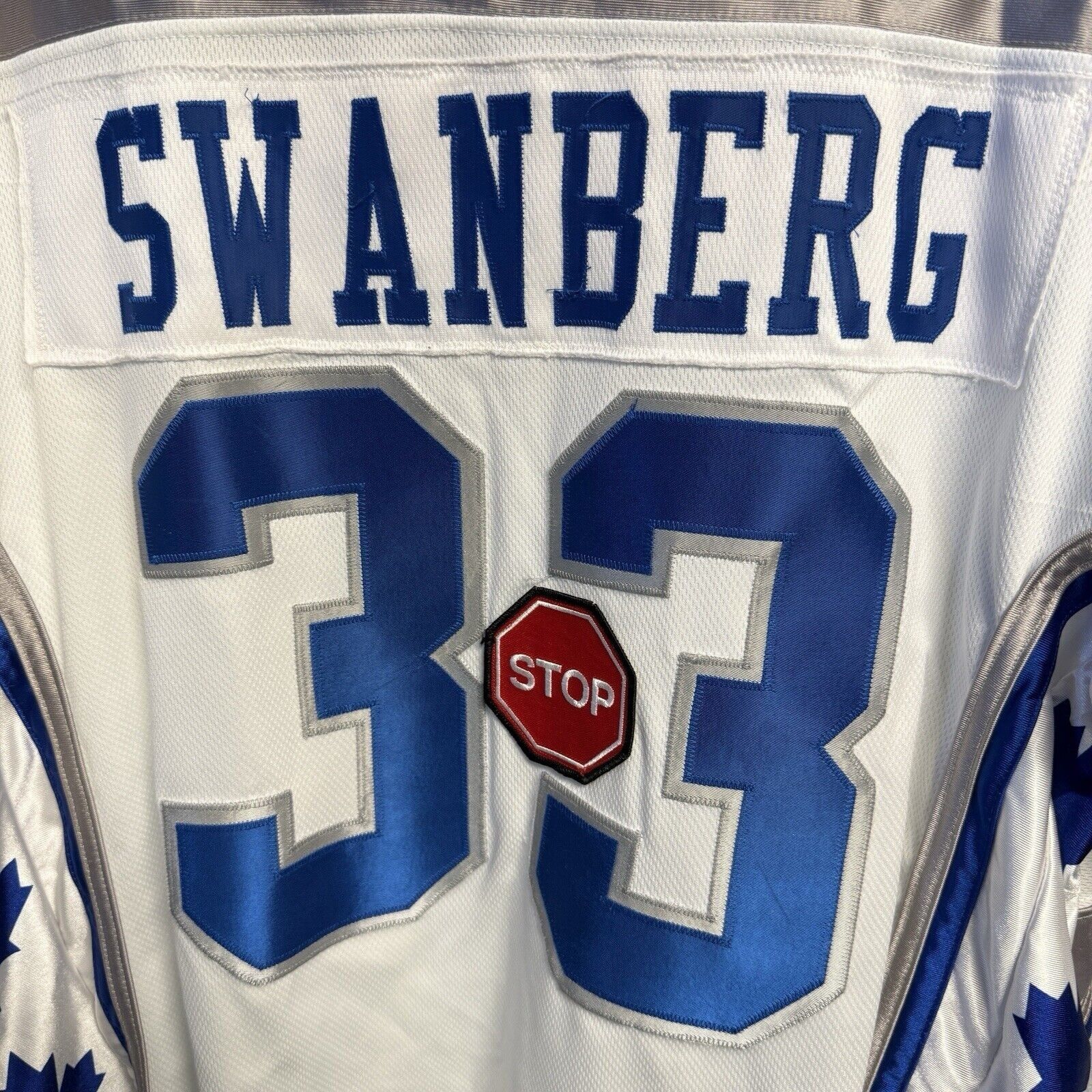 Vintage Vintage OT Sports Leafs Jersey 2002 Inaugural Season Swanber Size US M / EU 48-50 / 2 - 9 Thumbnail