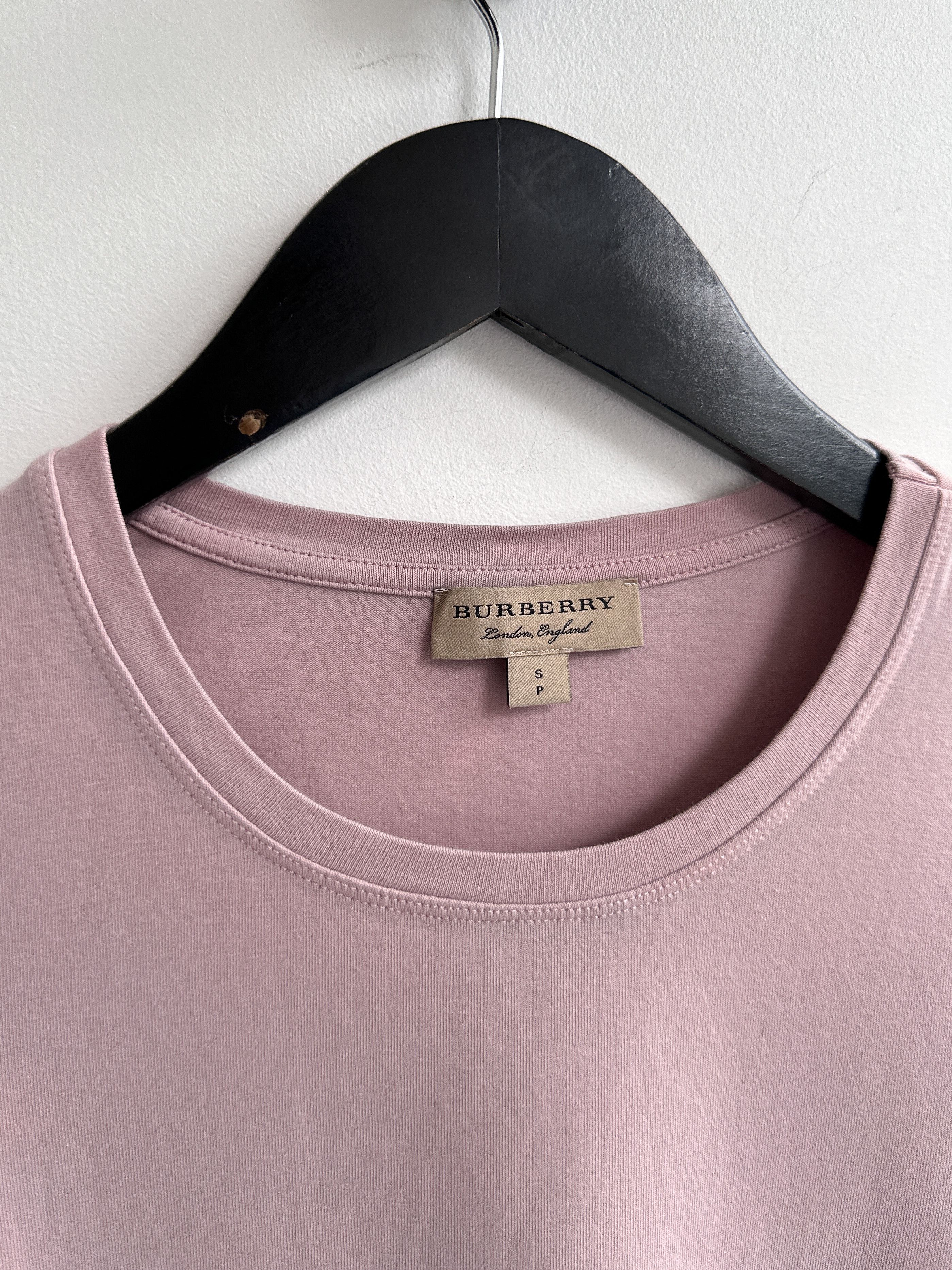 Burberry Burberry Pink Tee Shirt Size S / US 4 / IT 40 - 5 Thumbnail