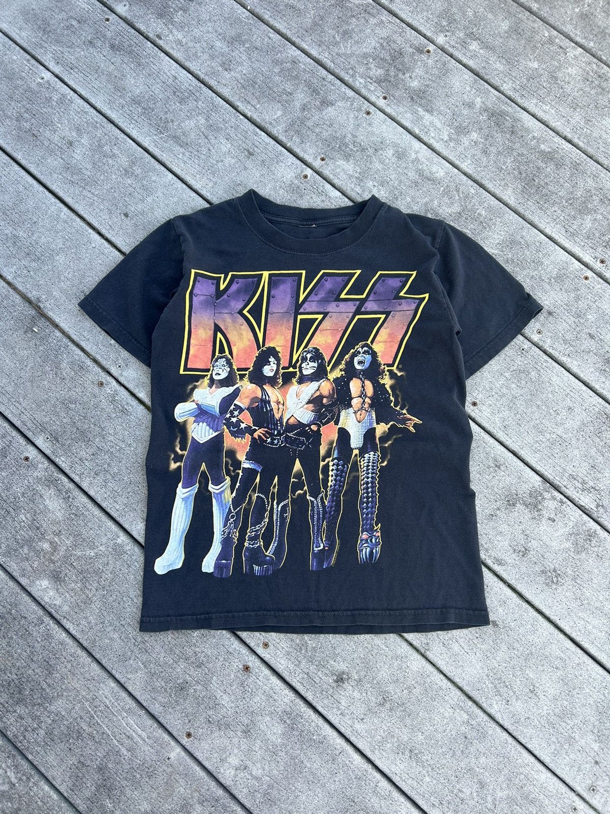 Maison Kitsune × Vintage Vintage Kiss shirt Size US S / EU 44-46 / 1 - 1 Thumbnail
