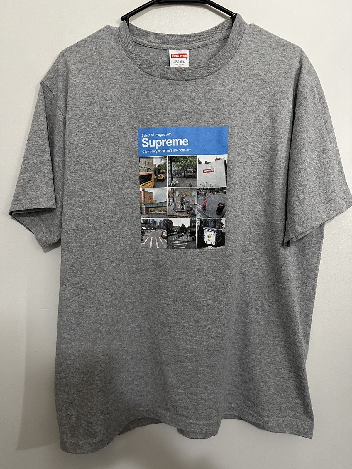 Supreme Supreme Verify Tee (Captcha) | Grailed