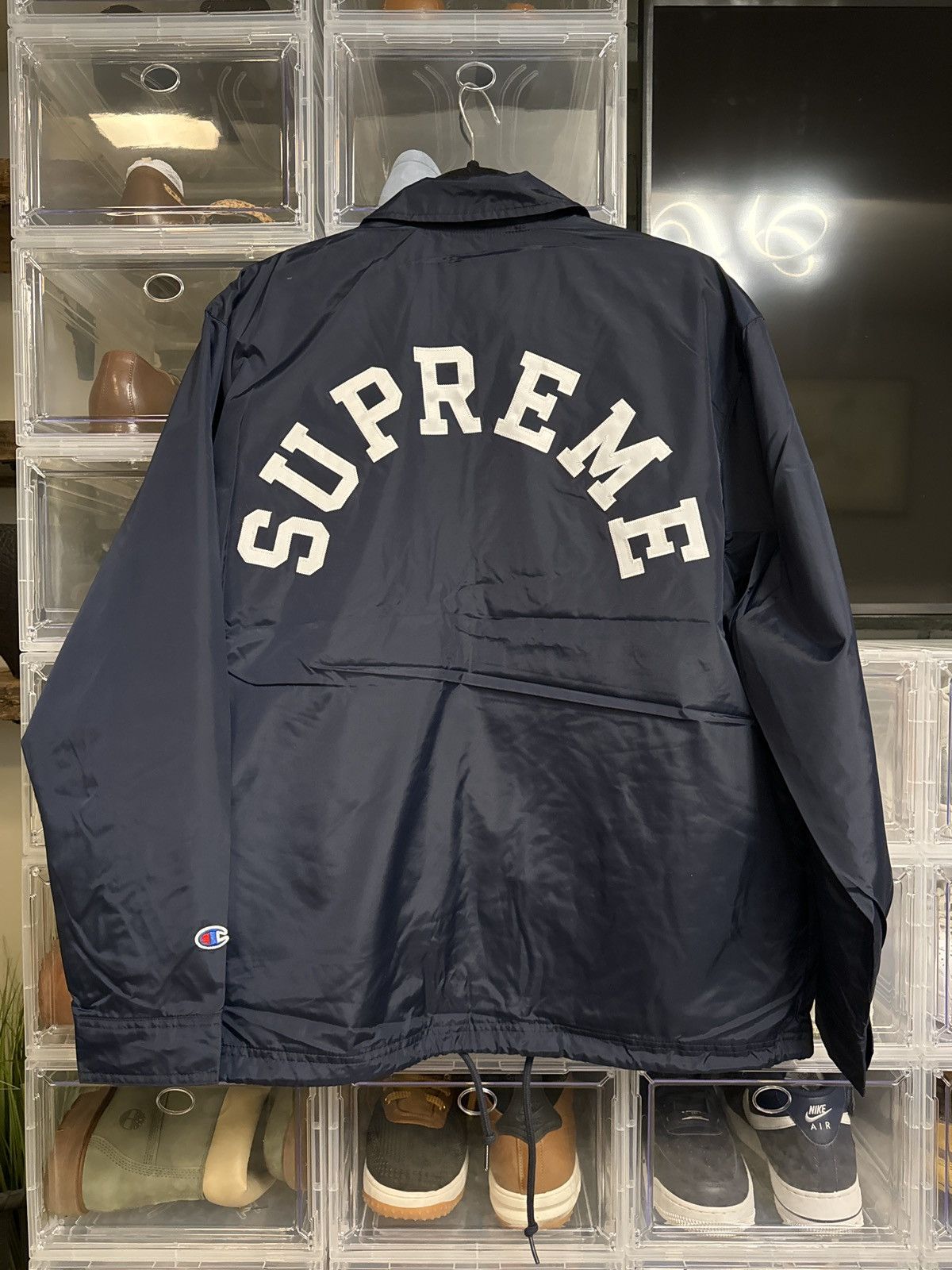 Champion Supreme Coaches Jacket | Grailed