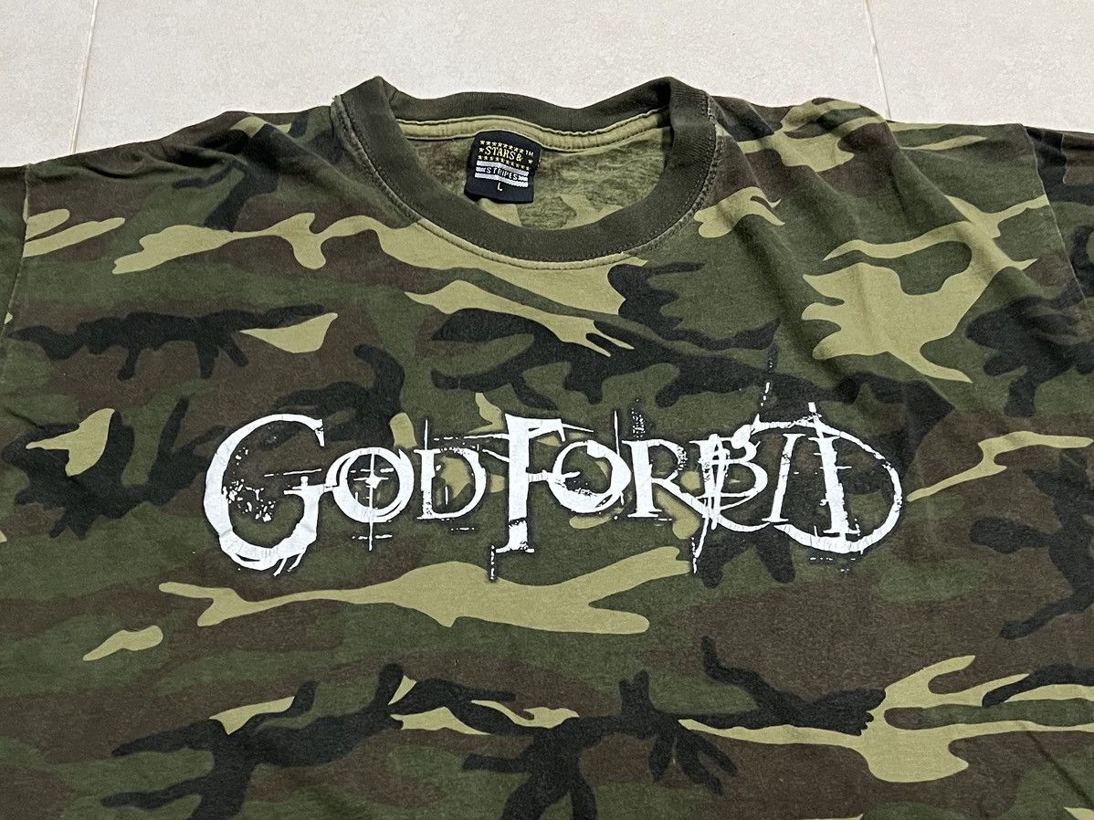 Band Tees × Vintage Vtg God Forbid Shirt Size US L / EU 52-54 / 3 - 4 Thumbnail