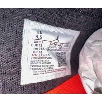 Nike Nike Air Jordan Delta 3 SP "Sail" DD9361-106 Men 's 9.5 New Size US 9.5 / EU 42-43 - 4 Thumbnail
