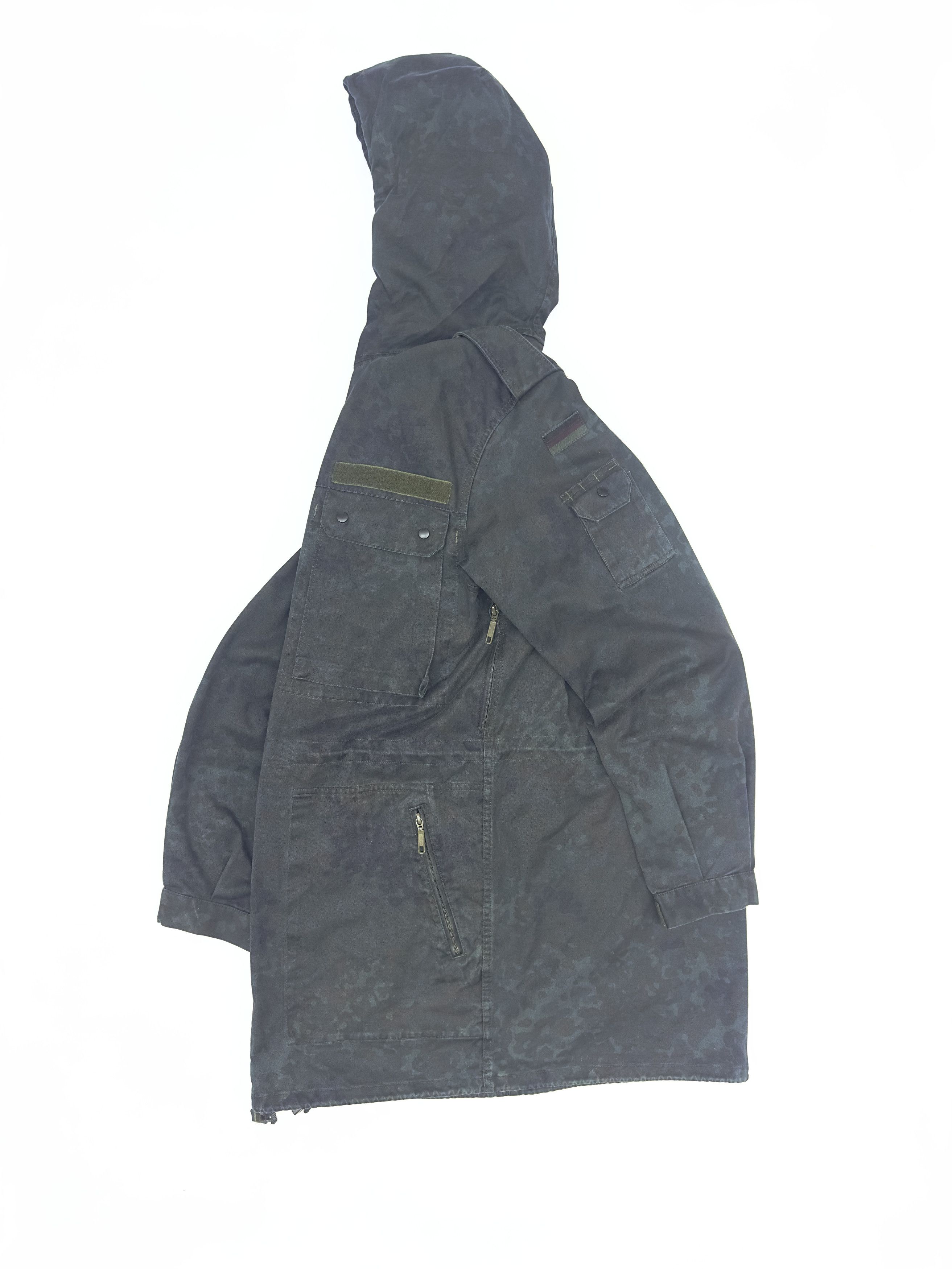 Vintage German Bundeswehr Military Army Parka Jacket 1990s Size US L / EU 52-54 / 3 - 2 Thumbnail