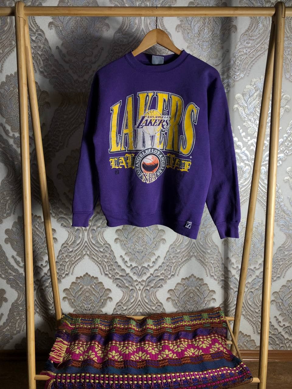 NBA Vintage Los Angeles Lakers Koby Bryant Retro Basketball 90s Size US M / EU 48-50 / 2 - 1 Thumbnail