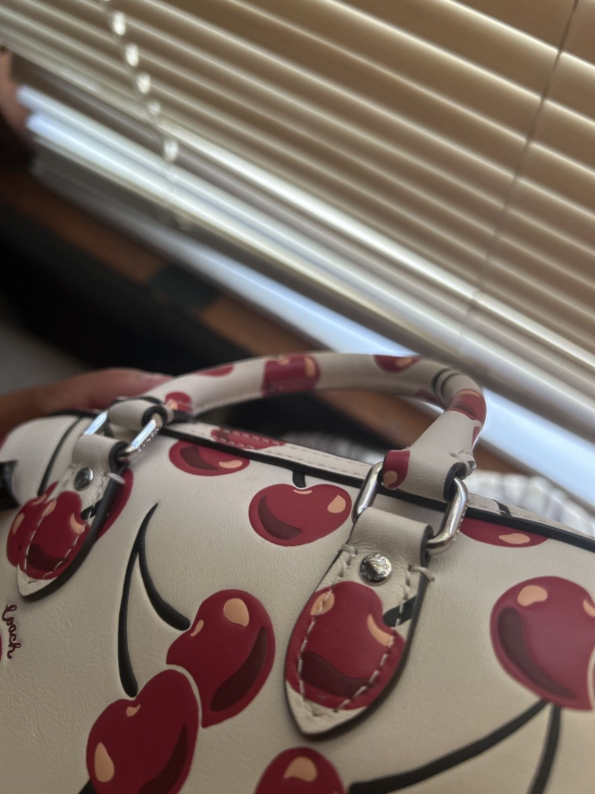 Coach Coach Cherry Rowan Satchel Size ONE SIZE - 7 Thumbnail