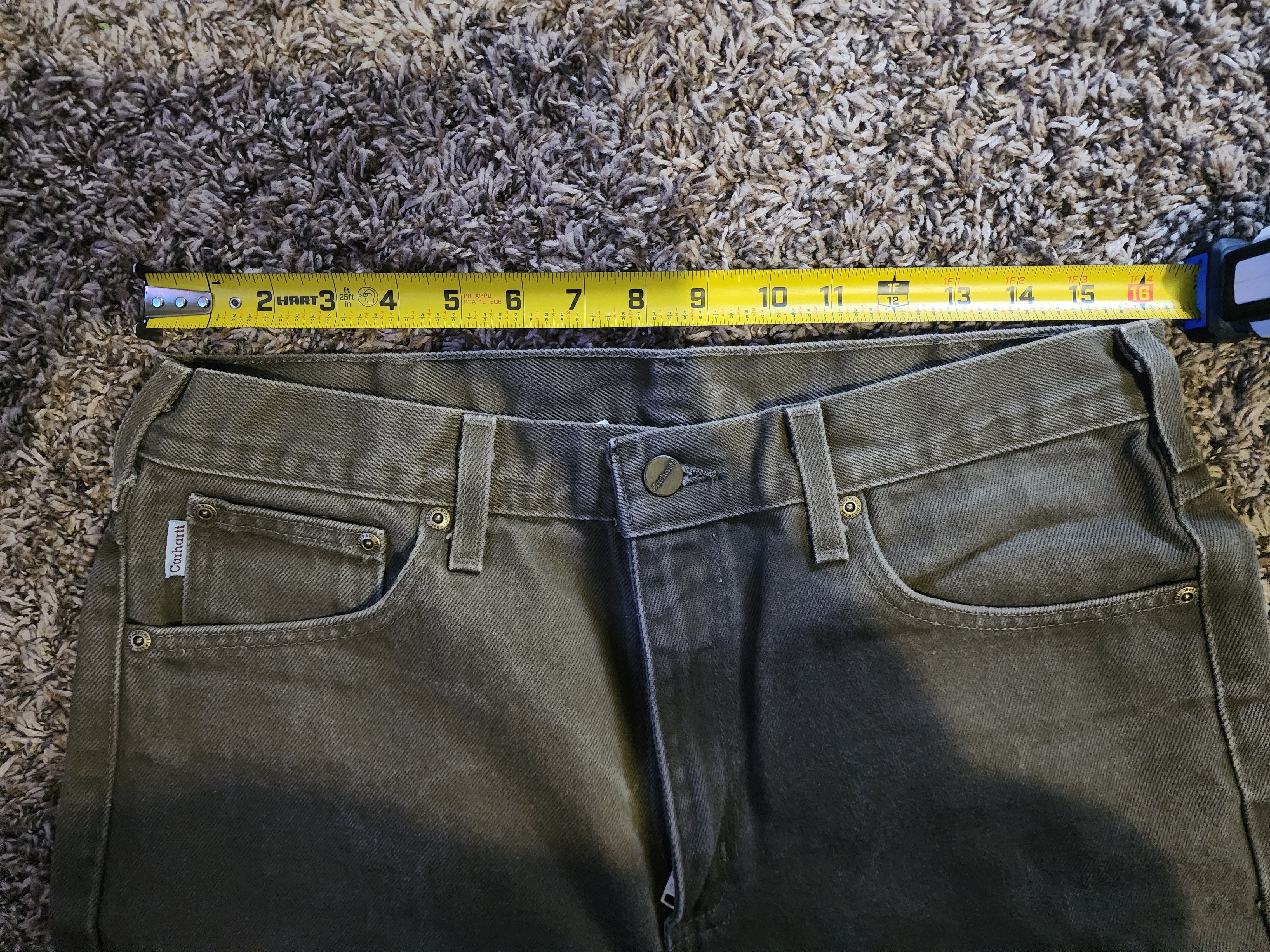Carhartt Carhartt Work Denim 34x32 New Size US 34 / EU 50 - 2 Thumbnail