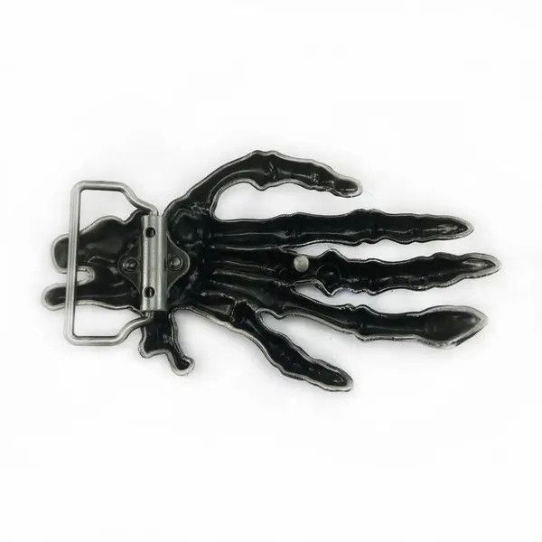 Other Skull Hands Metal belt buckle ( no belt ) Size ONE SIZE - 4 Thumbnail