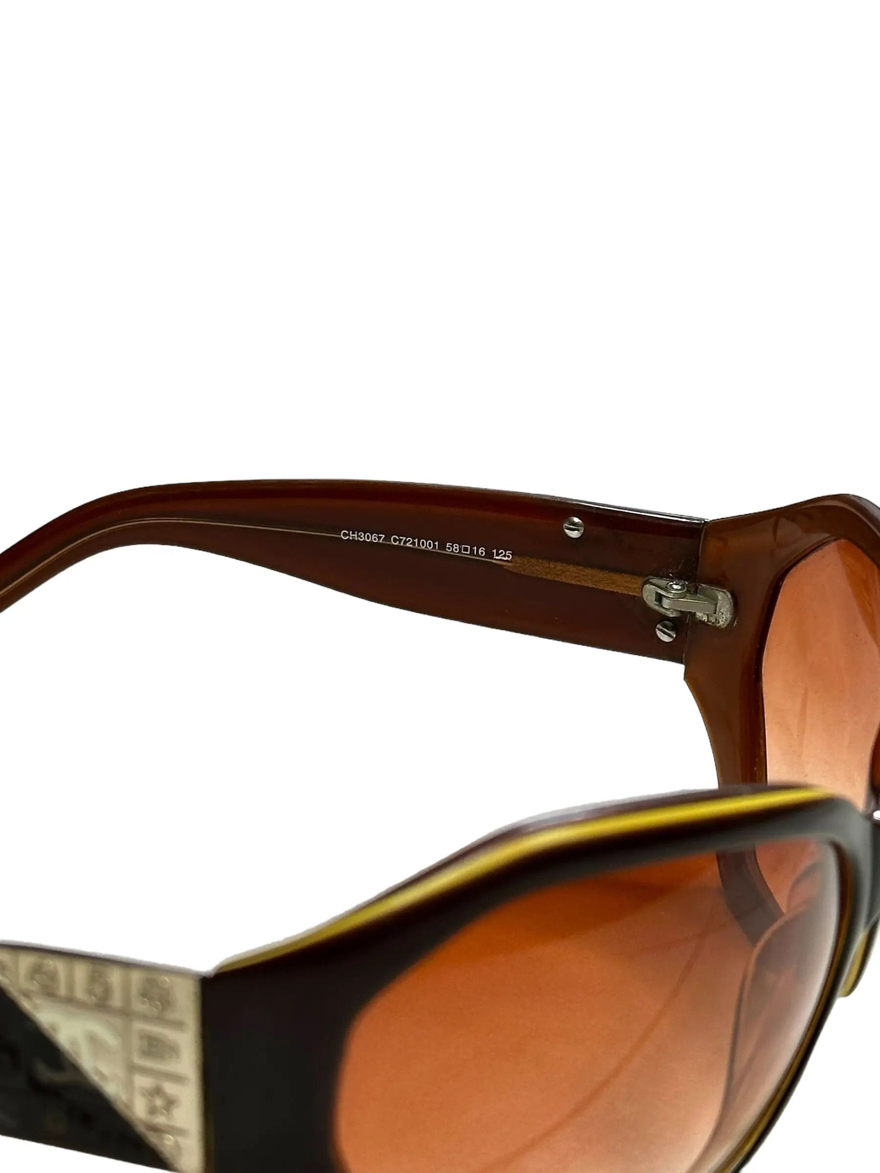 Chanel Chanel hexagon engraved logo sunglasses Size ONE SIZE - 5 Thumbnail