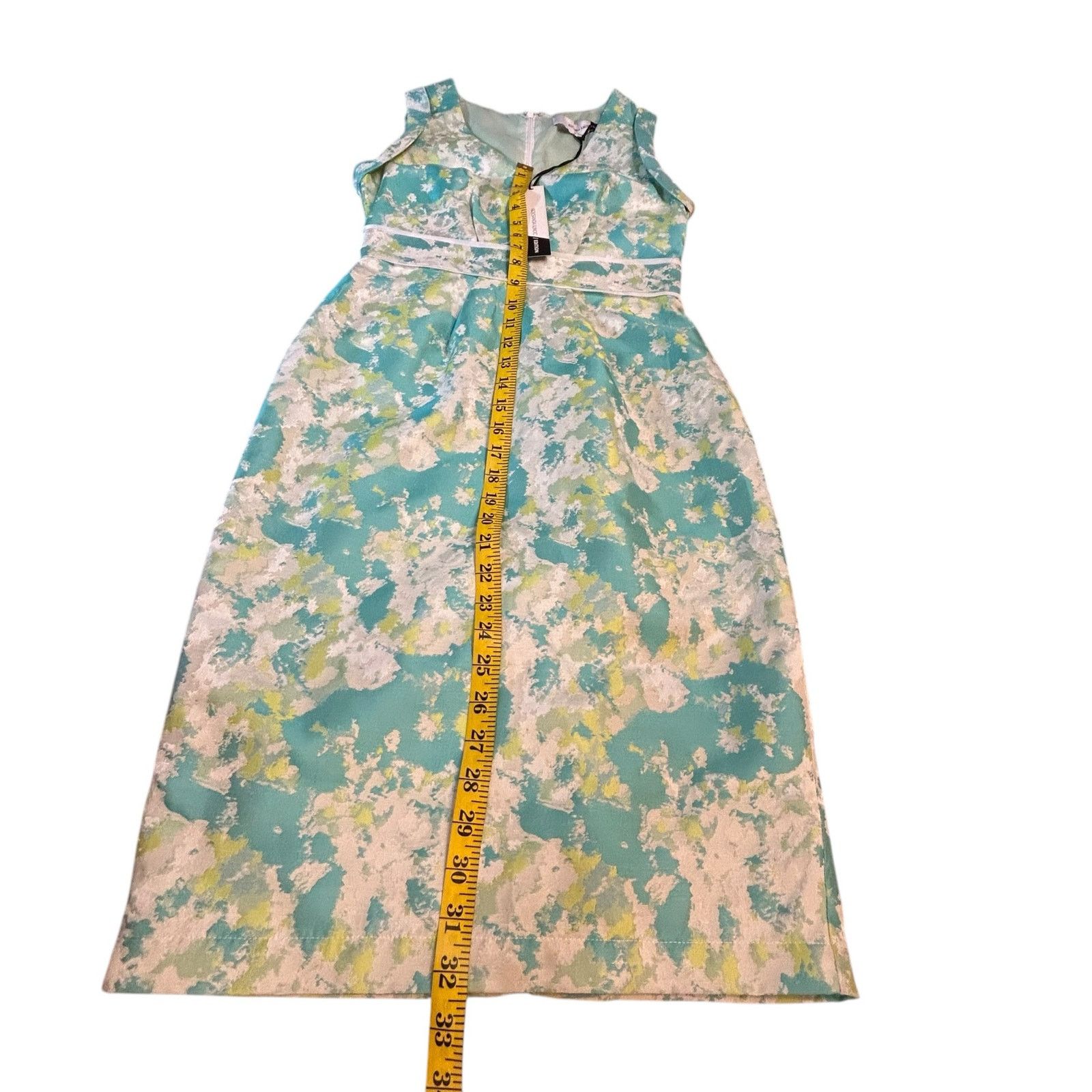 ROKSANDA NWT Roksanda Ilincic Aqua Floral Sheath Dress - Size 8 Size M / US 6-8 / IT 42-44 - 15 Thumbnail
