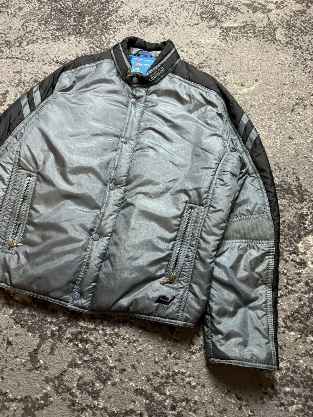 Diesel × Japanese Brand × Vintage Vintage Y2K Diesel Starnylon Metal Motorcycle Opium Bomber Size US S / EU 44-46 / 1 - 2 Thumbnail
