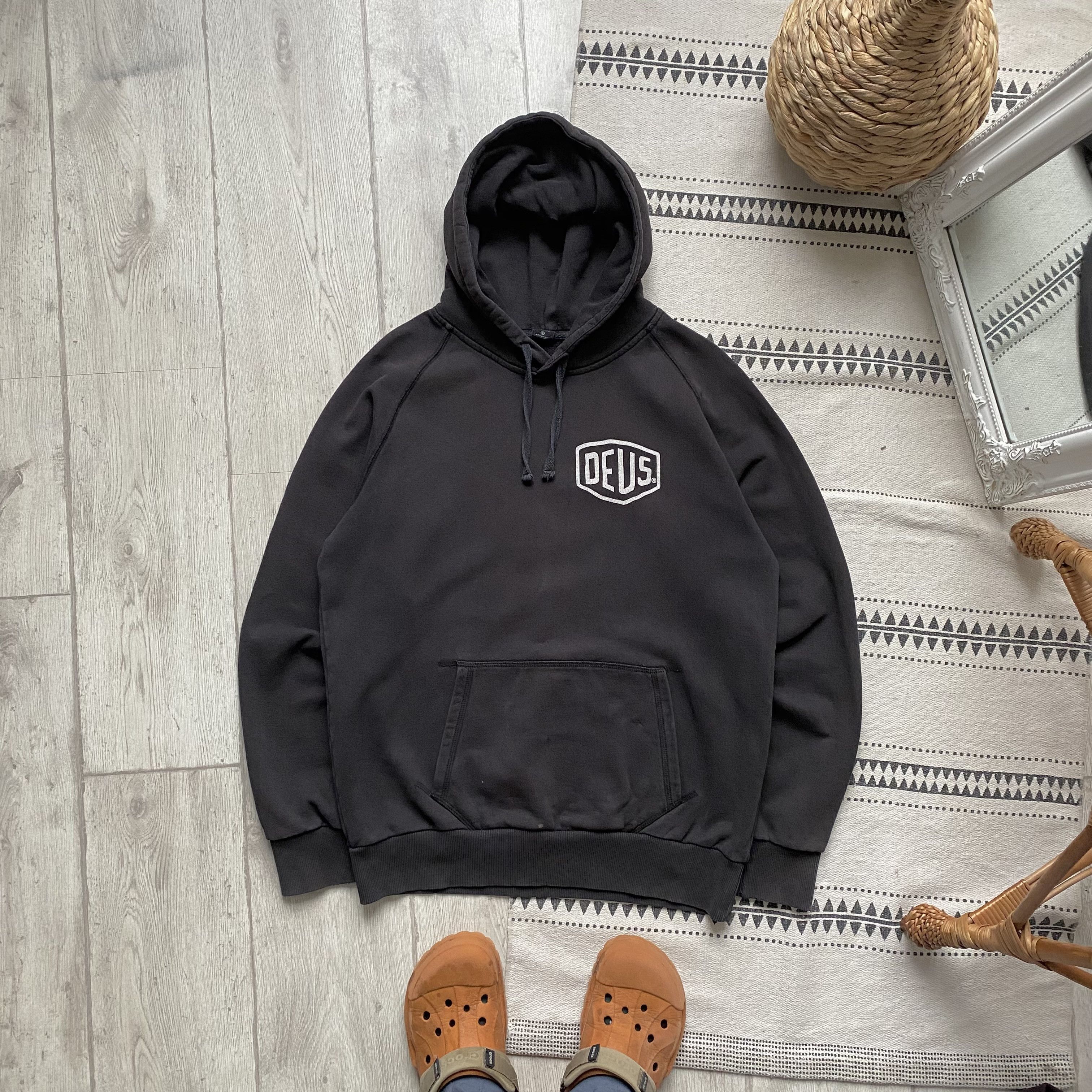 Deus Ex Machina 🏍️Trashed Deus Ex Machina Venice Hoodie vintage Skater Size US M / EU 48-50 / 2 - 1 Thumbnail