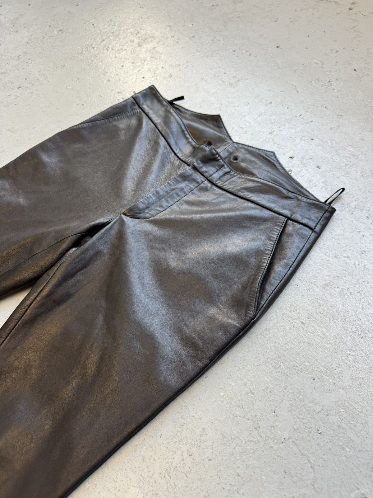 Gucci Gucci Tom Ford Leather Pants Size US 28 / EU 44 - 2 Thumbnail