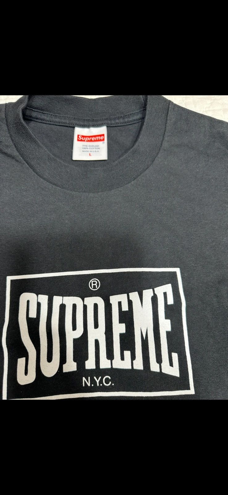 Supreme Supreme Warm Up Tee Brand New/Large Size US L / EU 52-54 / 3 - 2 Thumbnail
