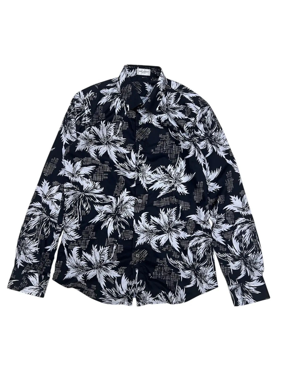 Saint Laurent Paris Saint Laurent black Button Up Shirt Size US M / EU 48-50 / 2 - 1 Thumbnail