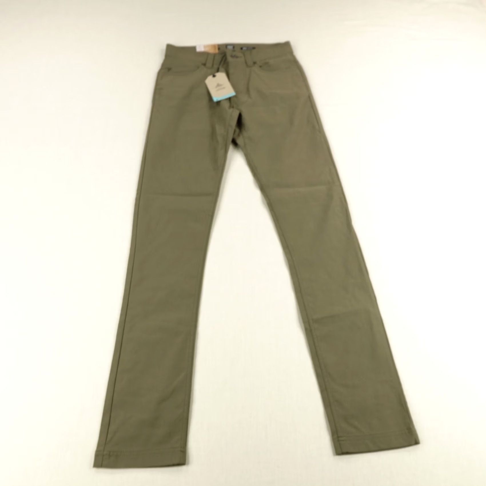 Prana prAna Pants Mens 28x34 State Green Brion Slim II Hiking Chino Performance NEW Pants Mens Slim 28x34 Green Chino Brion Slim II prAna Pants Size US 32 / EU 48 - 2 Thumbnail