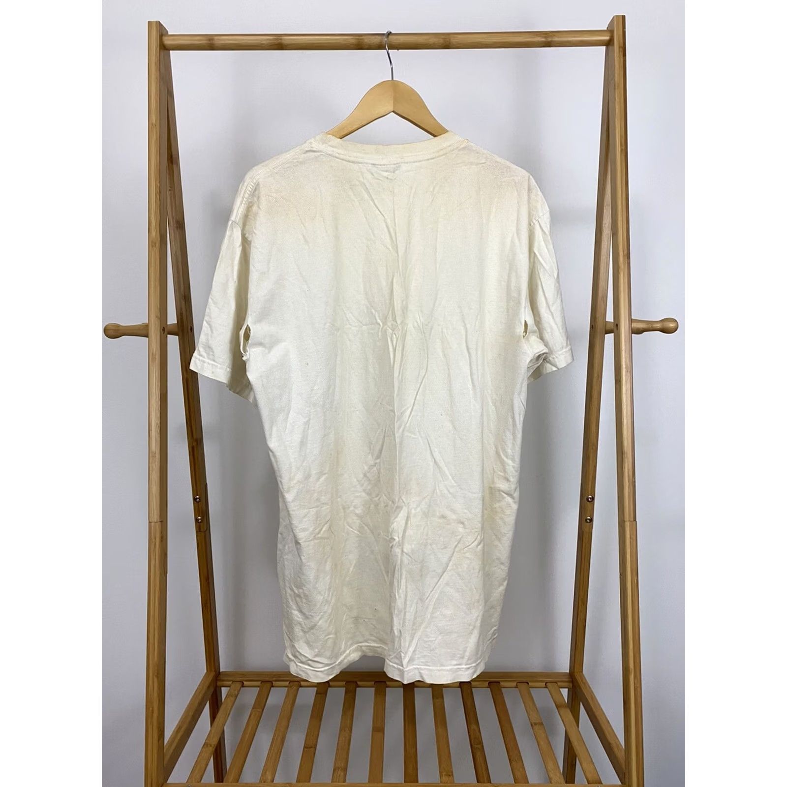 Vans VINTAGE Vans Warped Tour 1999 Festival Promo Short Sleeve T-Shirt L USA Shirt Mens Cream Size US L / EU 52-54 / 3 - 4 Thumbnail