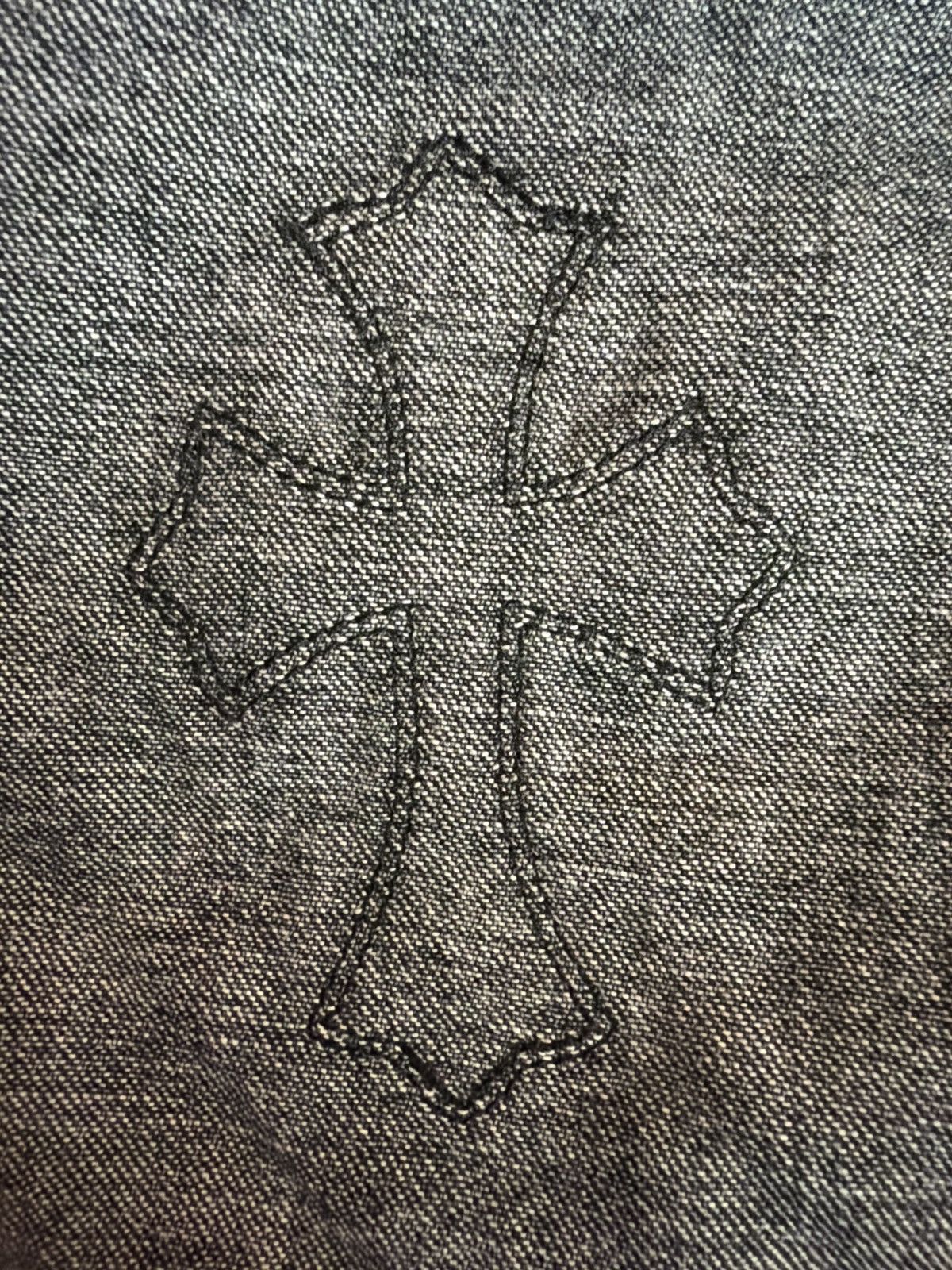 Chrome Hearts Chrome hearts flooded cross patches denim shirts Size US L / EU 52-54 / 3 - 11 Thumbnail