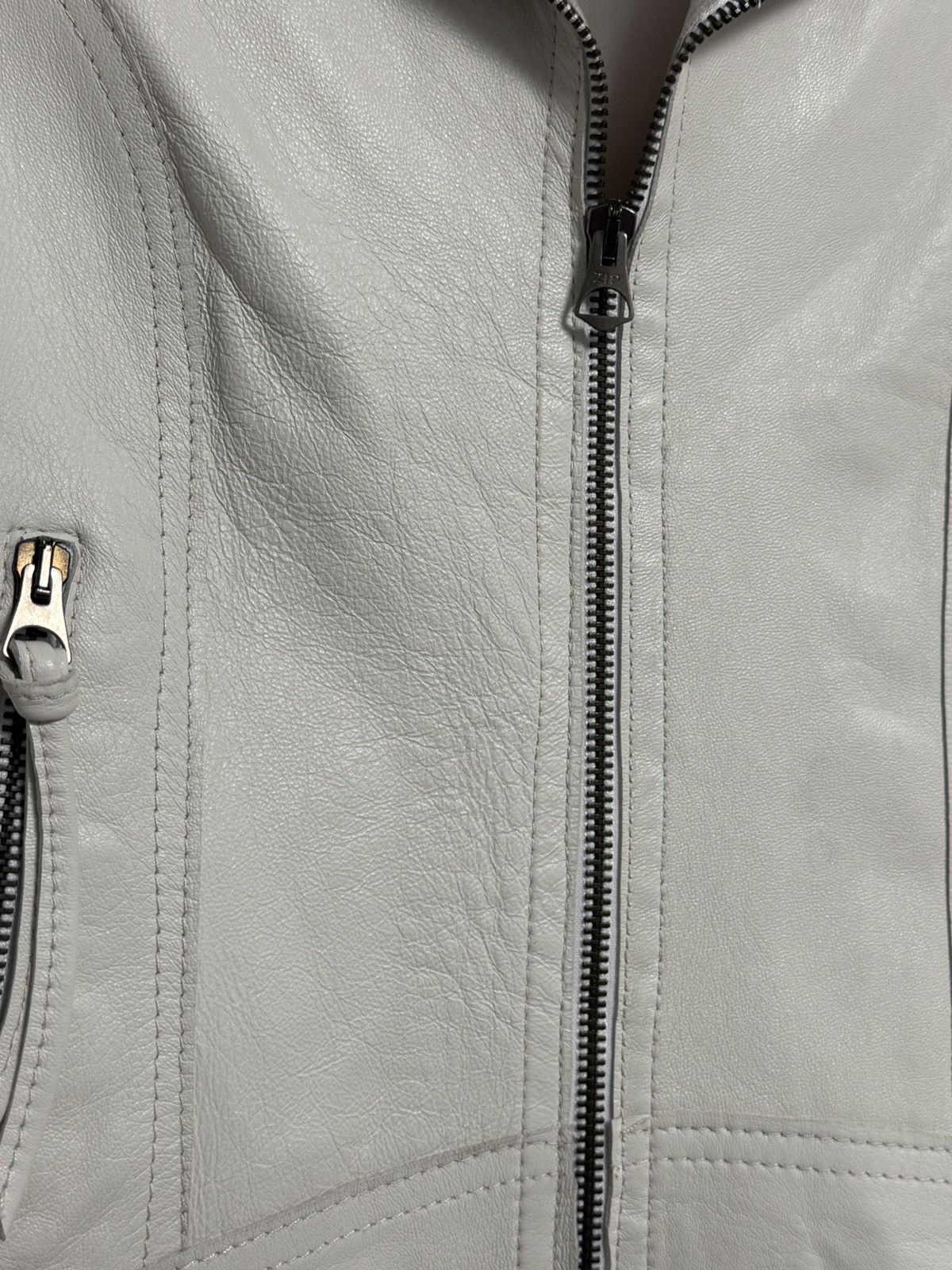 Vera Pelle Vintage Y2K Leather Vera Pelle Italy Motorcycle Jacket Size M / US 6-8 / IT 42-44 - 7 Thumbnail