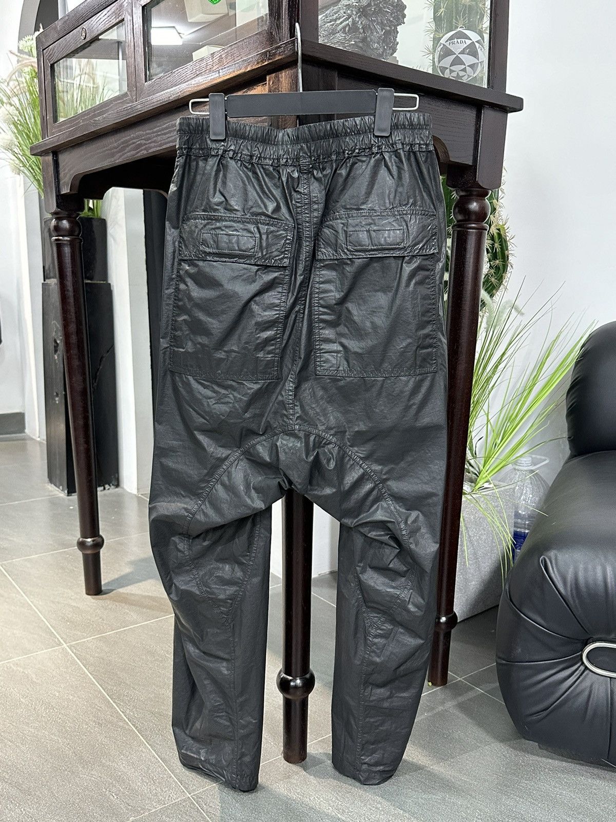 Rick Owens Drkshdw Rick Owens Drkshdw Recycled nylon pants Size US 30 / EU 46 - 2 Thumbnail