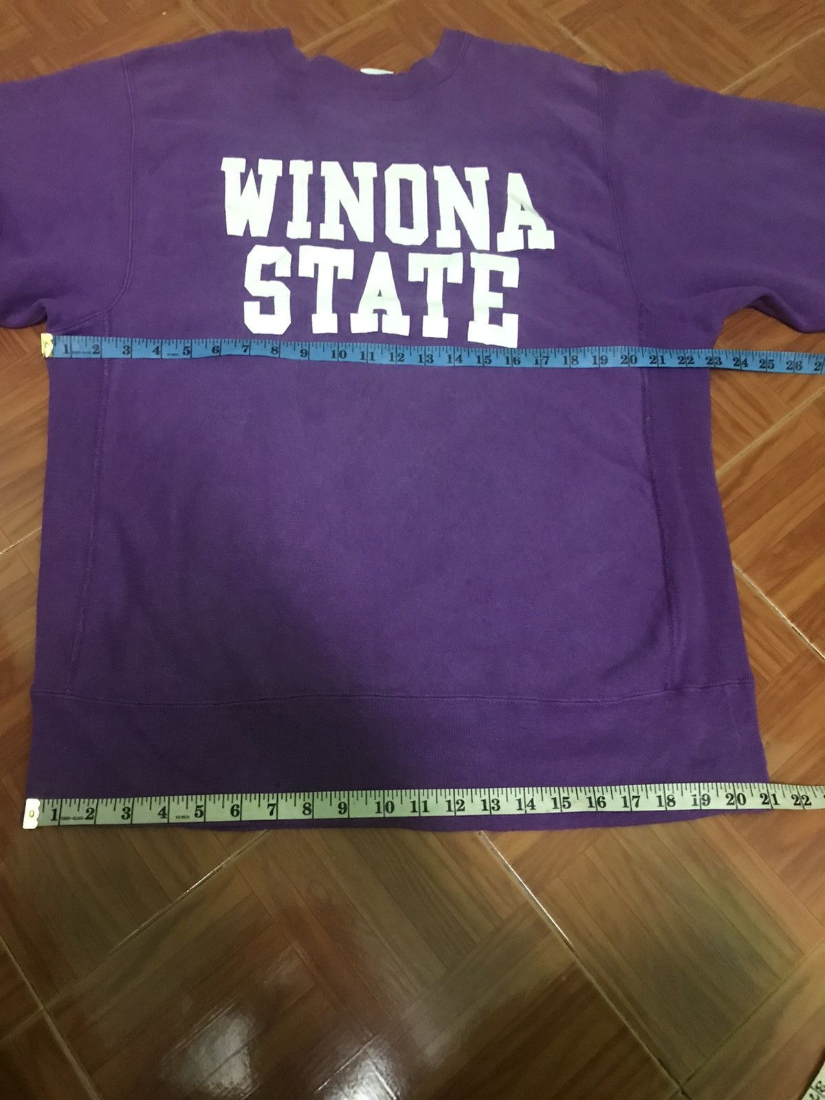 Champion REVERSE WEAVE CHAMPION 70s WINONA STATE VERY RARE Size US XL / EU 56 / 4 - 9 Thumbnail