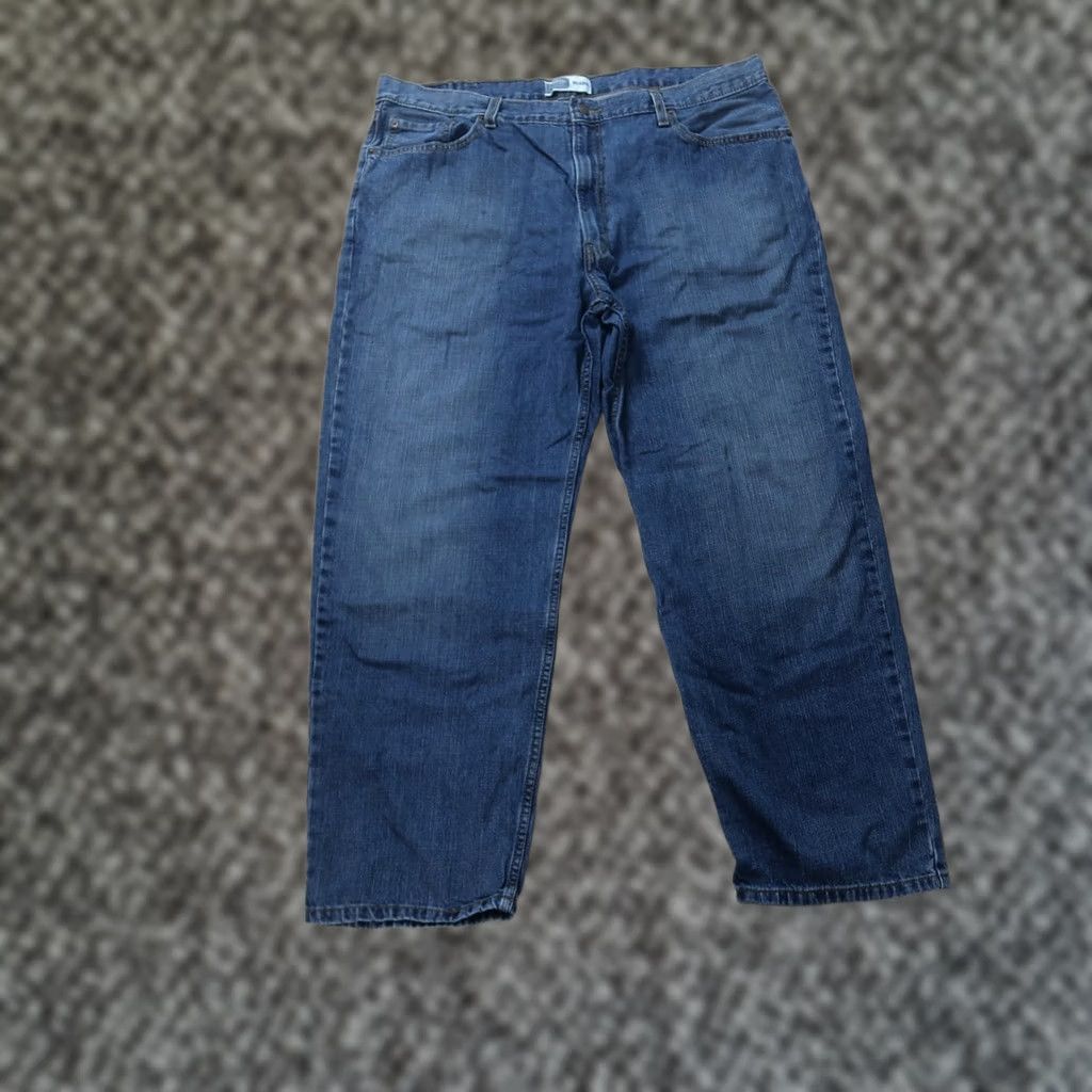 Levi's Levi's Signature Relaxed Straight Leg Jeans Men's 42x30 Blue Denim Baggy Size US 42 / EU 58 - 1 Thumbnail