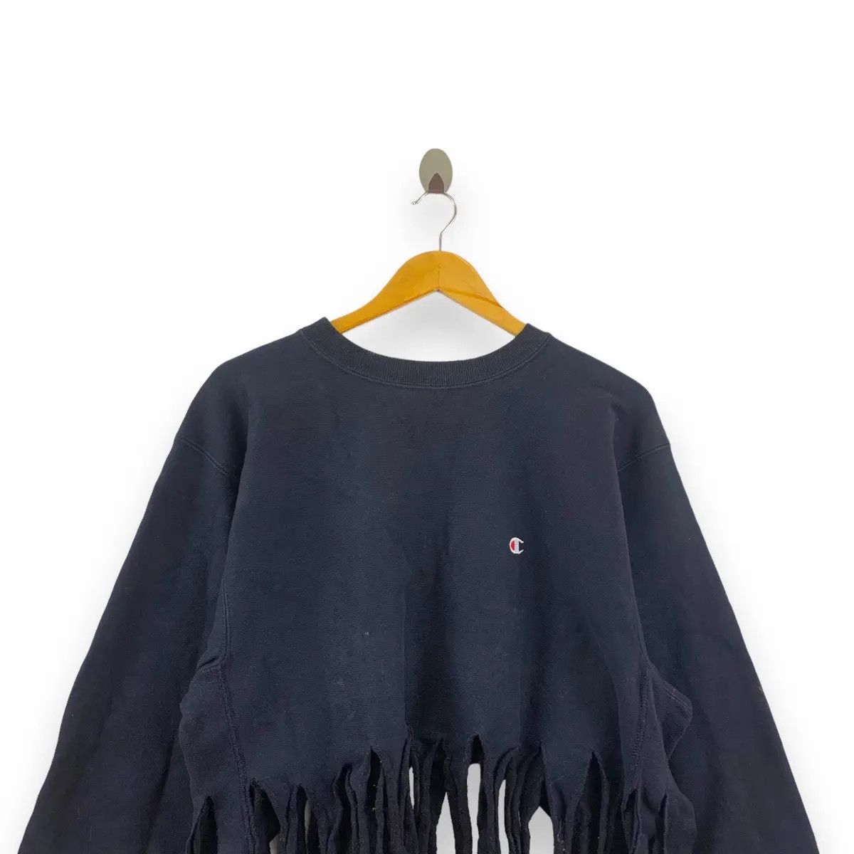 Champion Vintage CHAMPION REVERSE WEAVE Made In USA Cropped Size L / US 10 / IT 46 - 3 Thumbnail