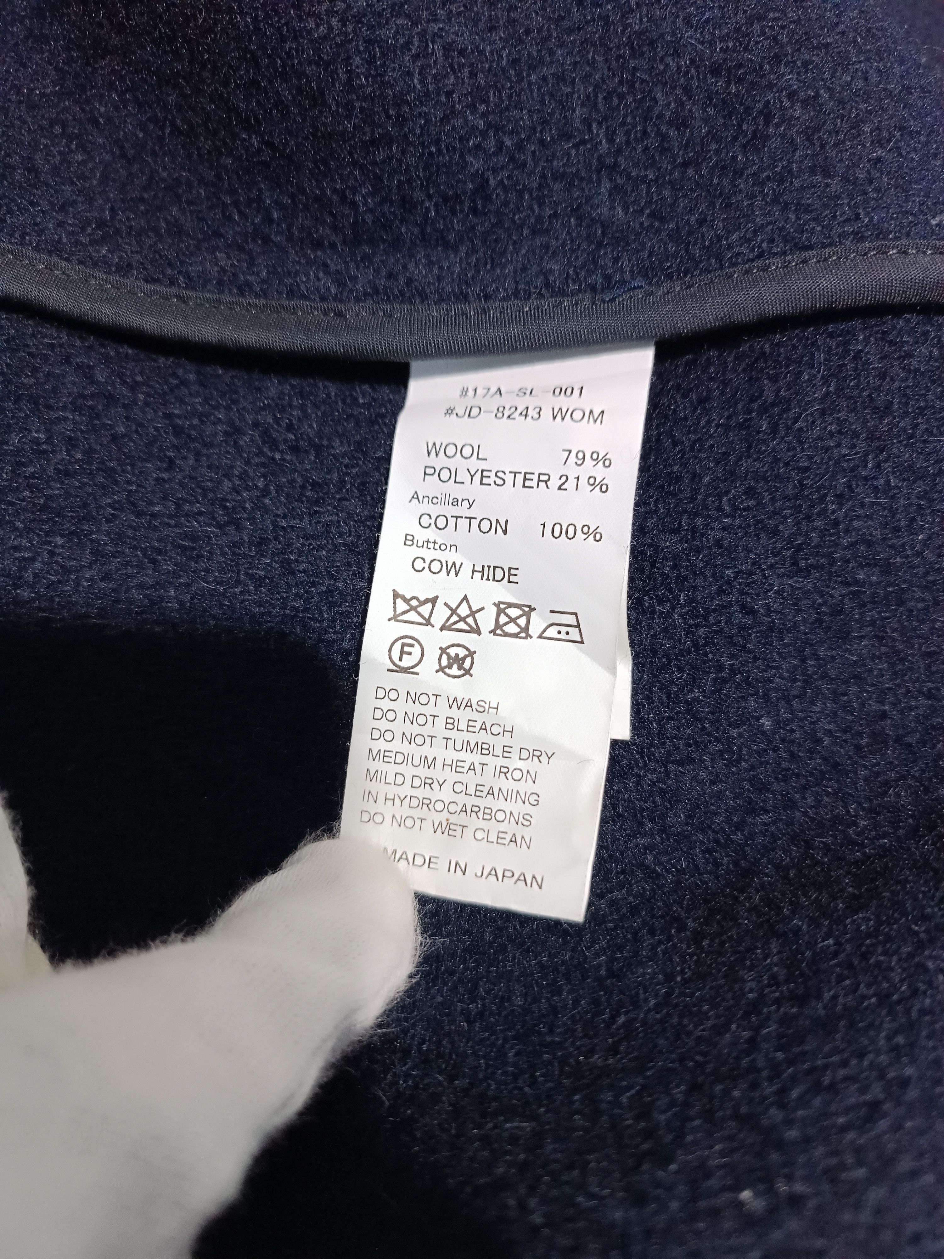 Danton Danton Vetements de Travail Wool Jacket Size US M / EU 48-50 / 2 - 8 Thumbnail