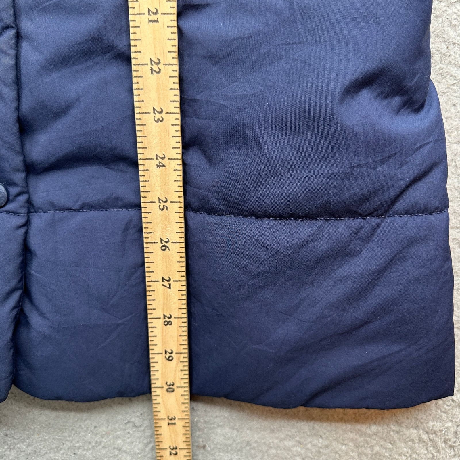 L.L. Bean LL Bean DDJ6 Blue Quilted Puffer Coat Womens Medium Snap Size M / US 6-8 / IT 42-44 - 6 Thumbnail