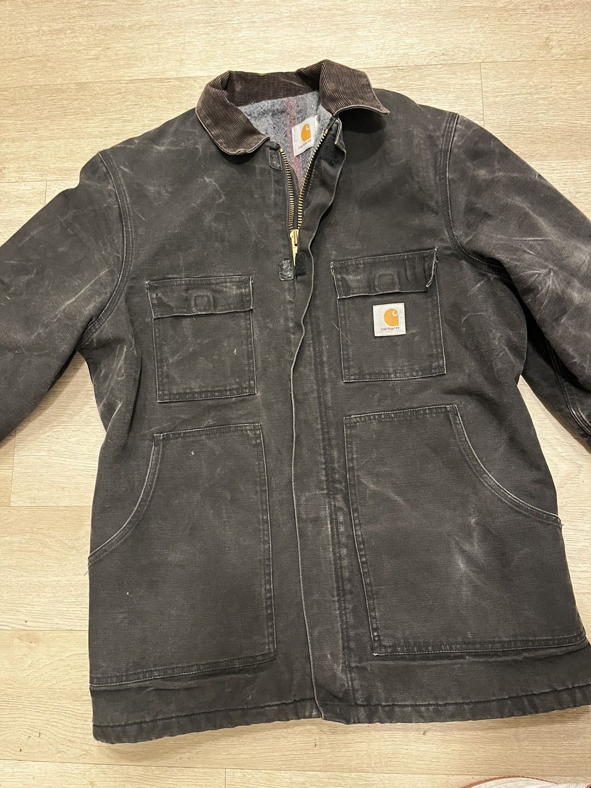 Carhartt × Vintage Carhartt work jacket Size US L / EU 52-54 / 3 - 4 Thumbnail