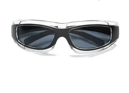 Electric Visual × Vintage Y2K Trend Sunglasses Unisex Size ONE SIZE - 3 Thumbnail