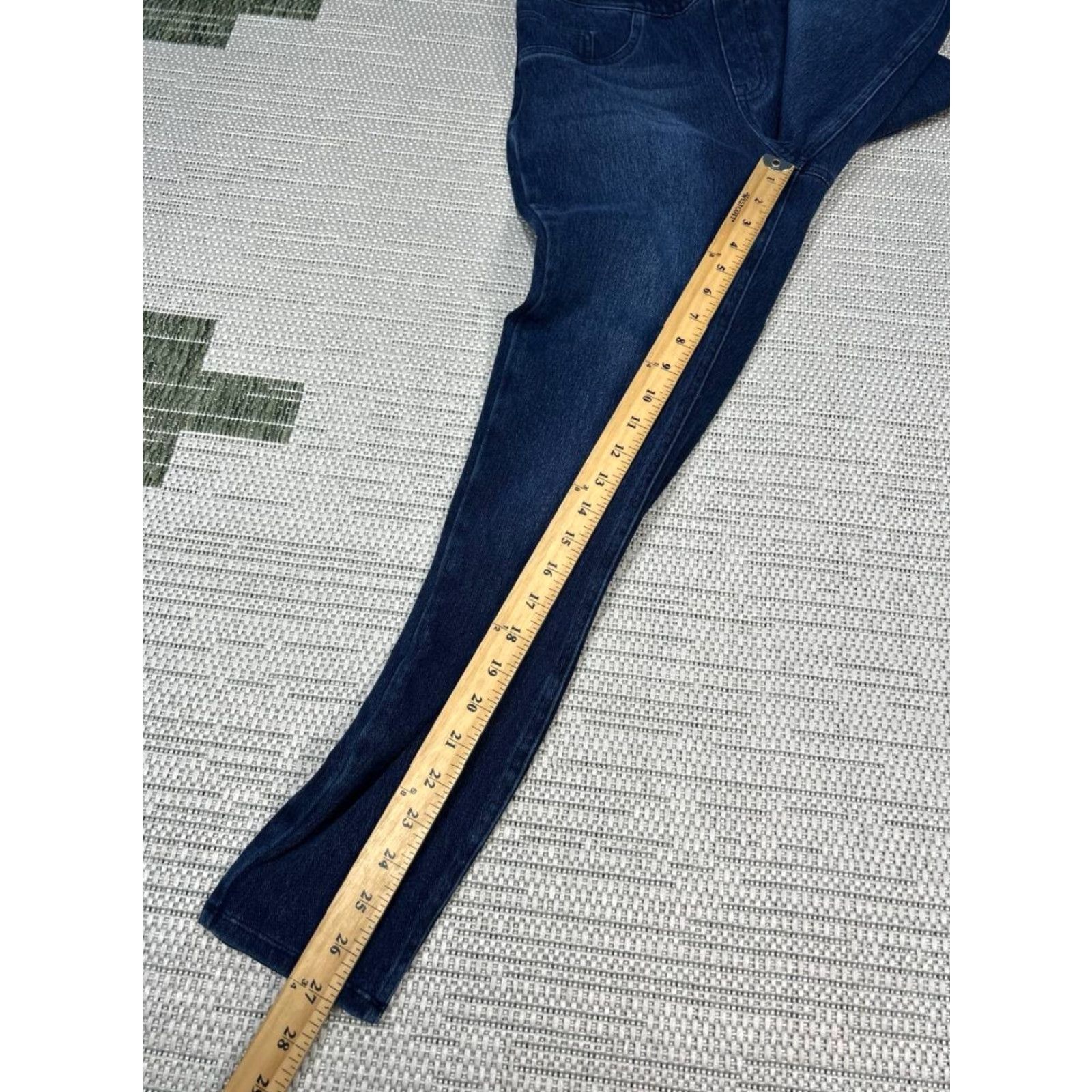 Spanx Spanx Jeggings Womens Medium Dark Wash Denim Pull On Size 32" / US 10 / IT 46 - 2 Thumbnail